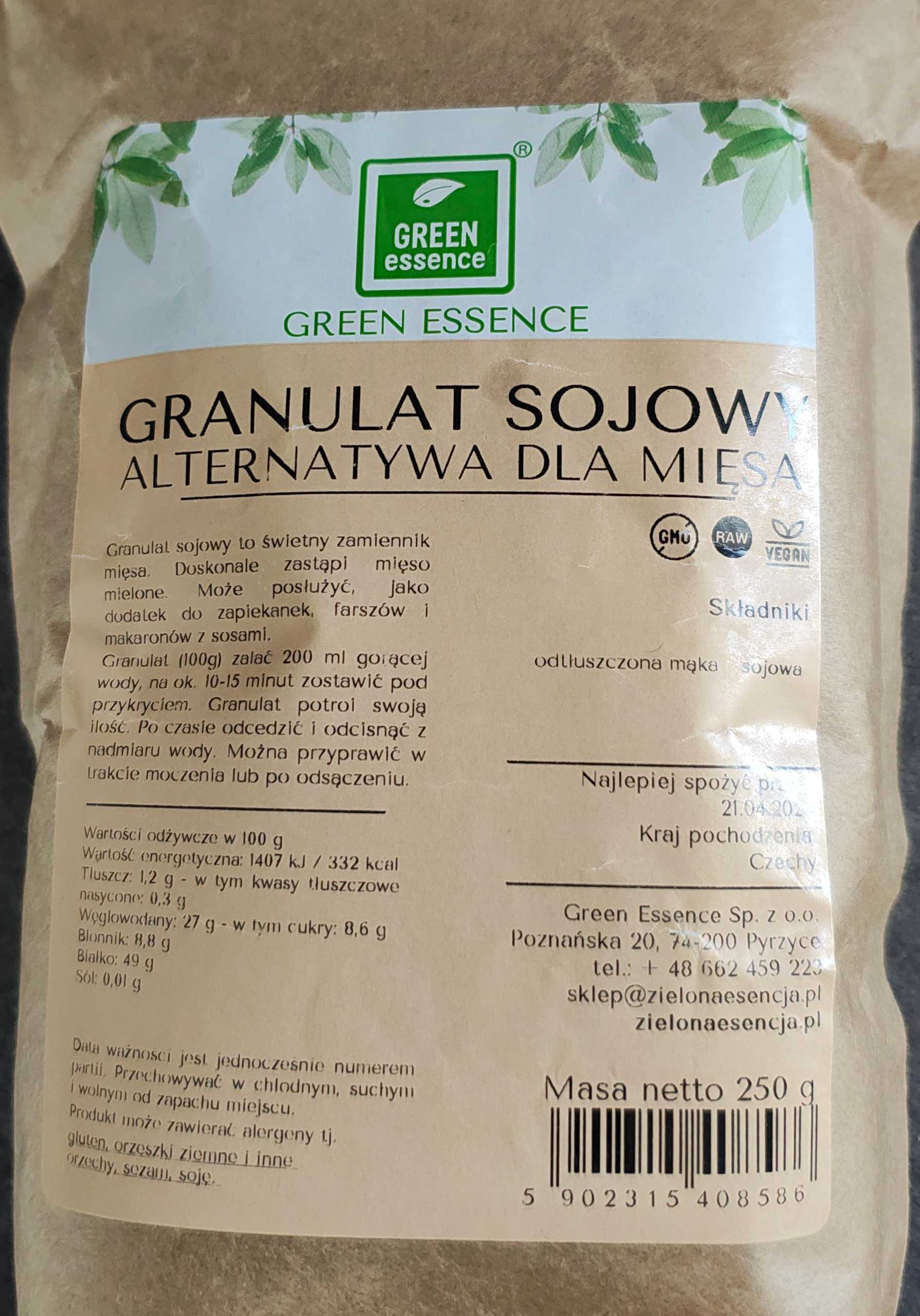 Granulat sojowy