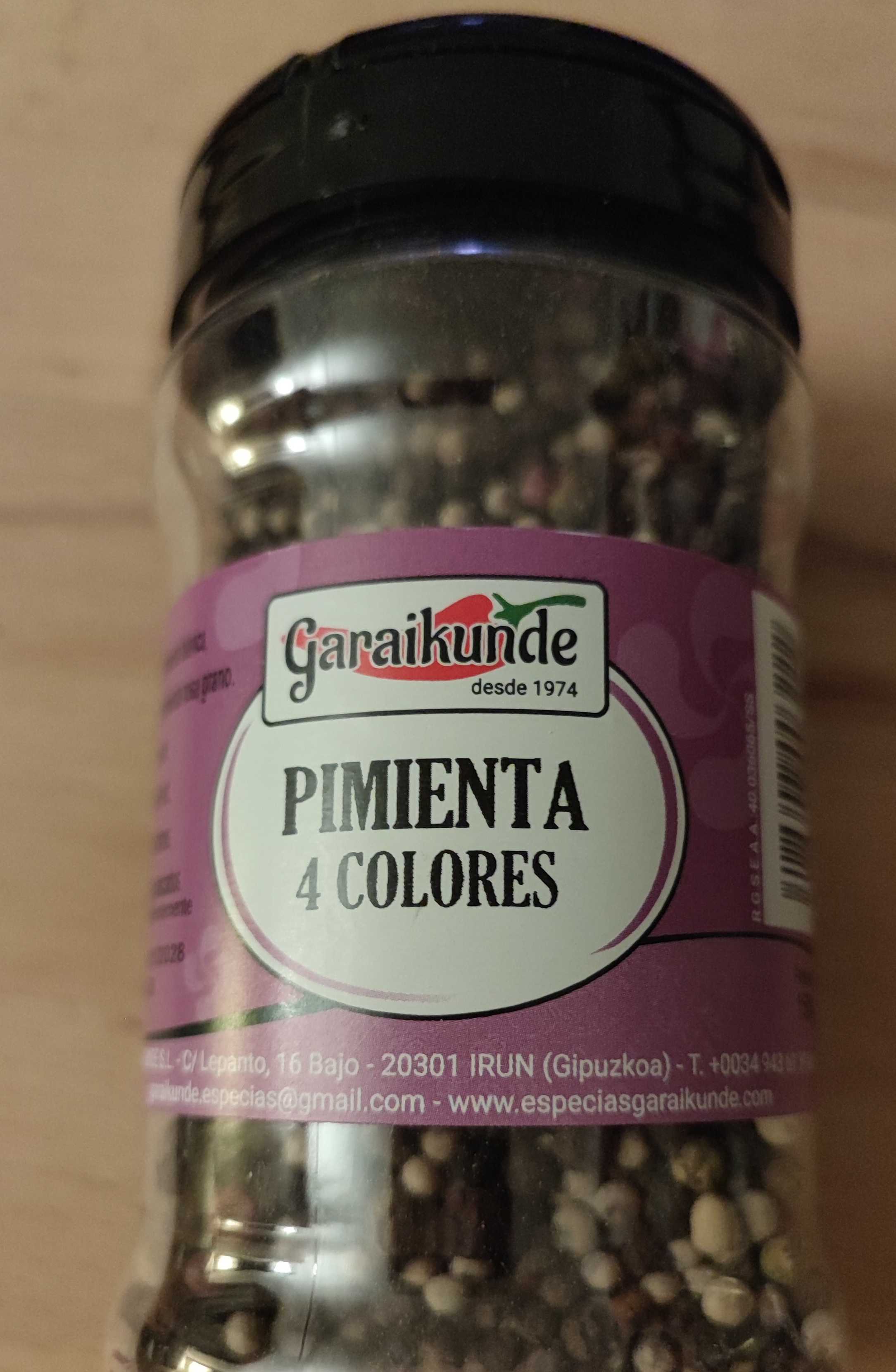 Pimienta 4 Colores