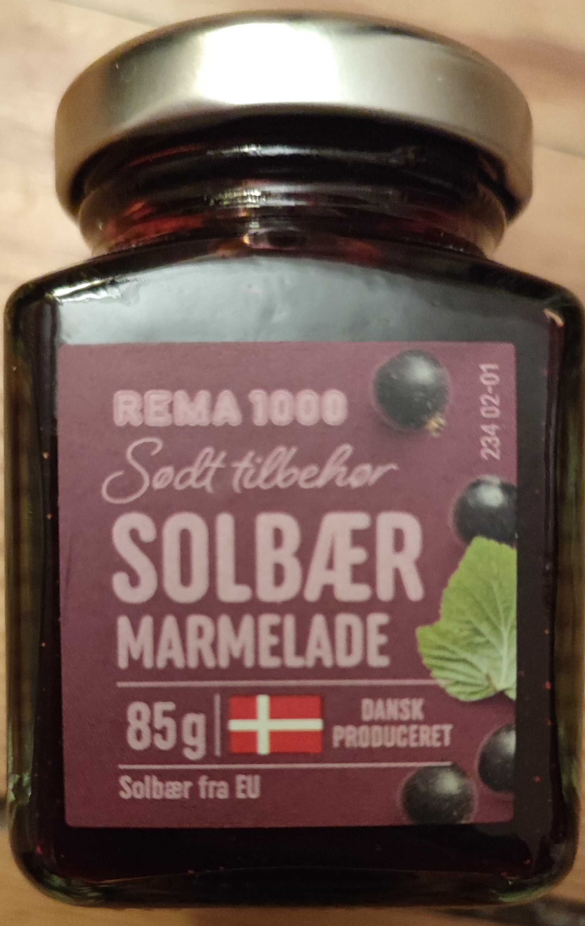 Solbaer Marmelade