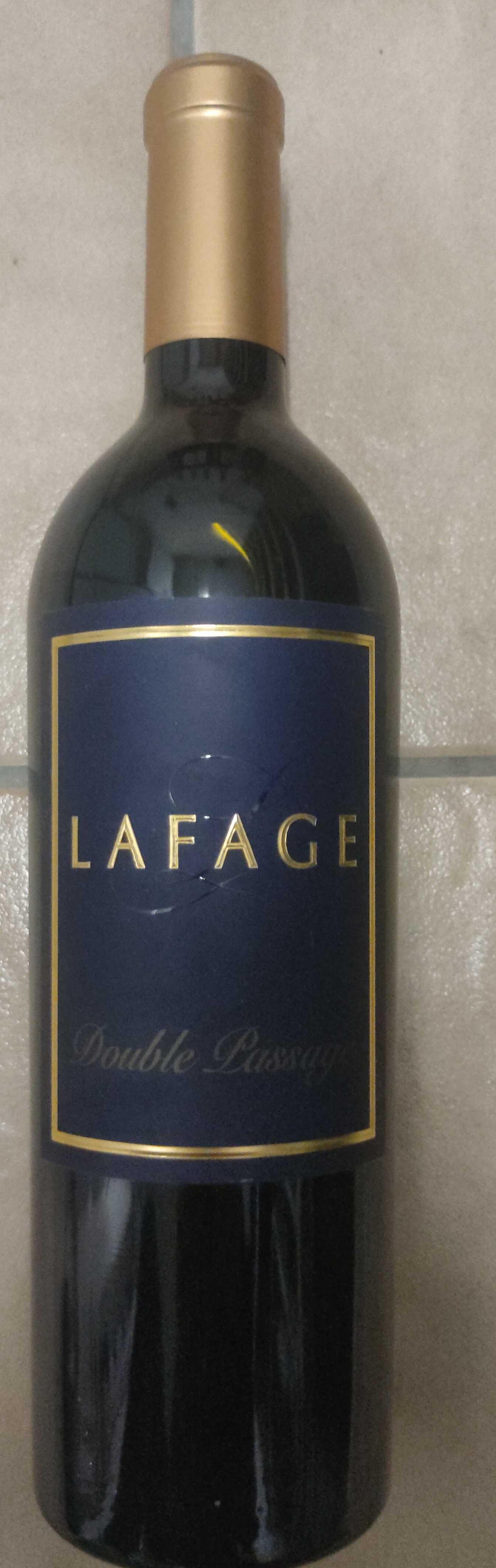Lafage Double Passage rouge 2019
