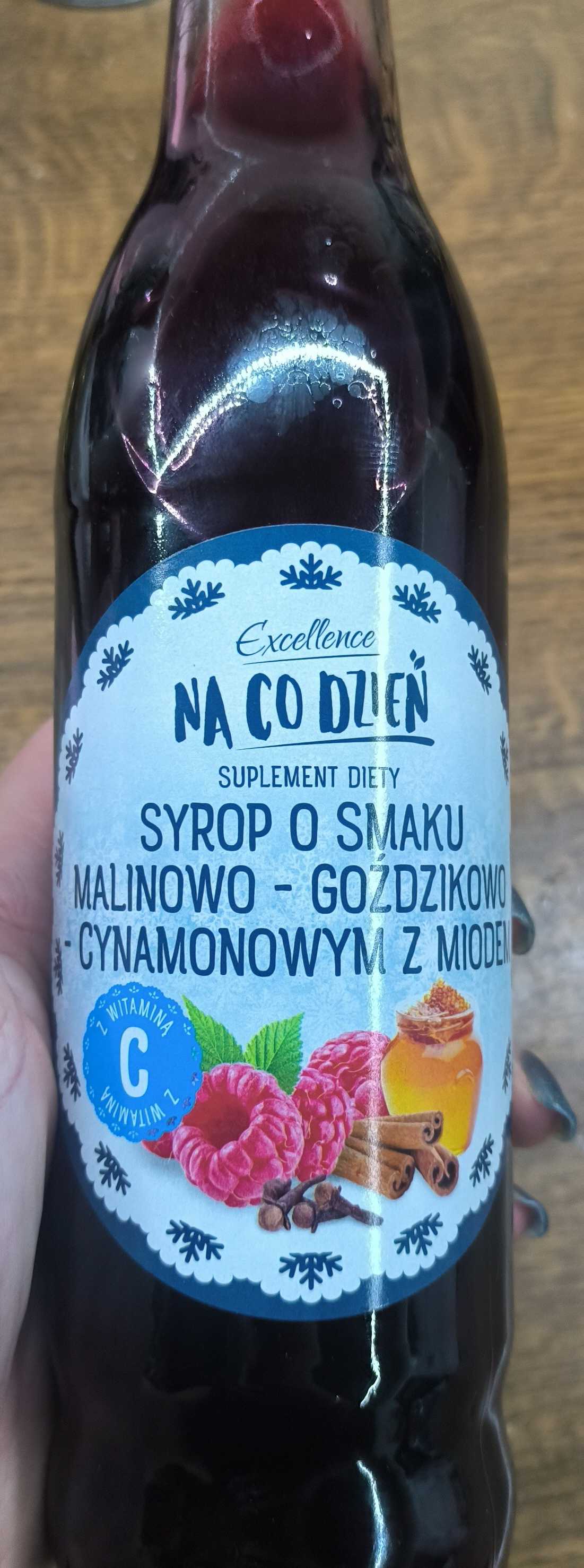 Syrop malinowo cynamonowy