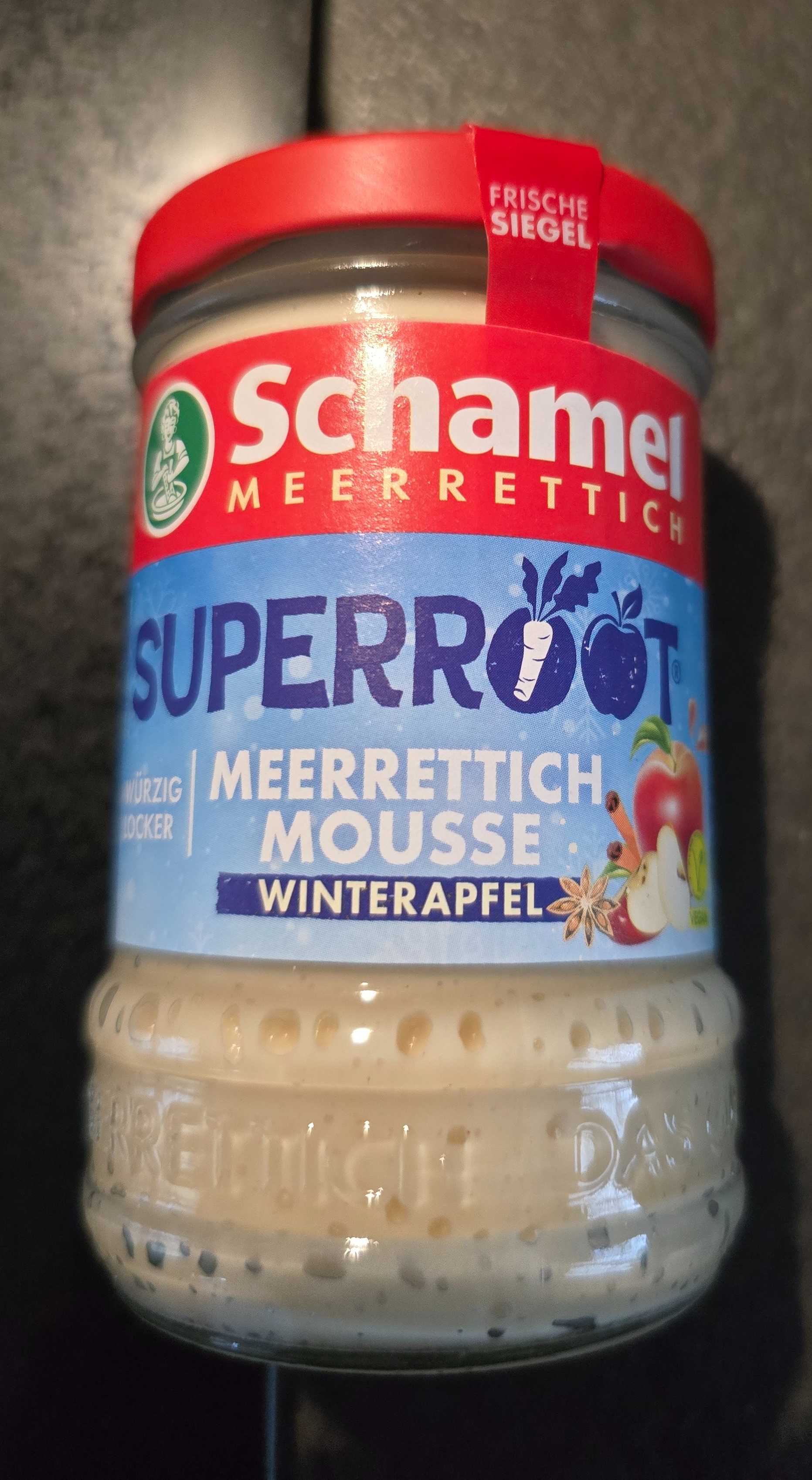 Superroot Meerrettichmousse Winterapfel