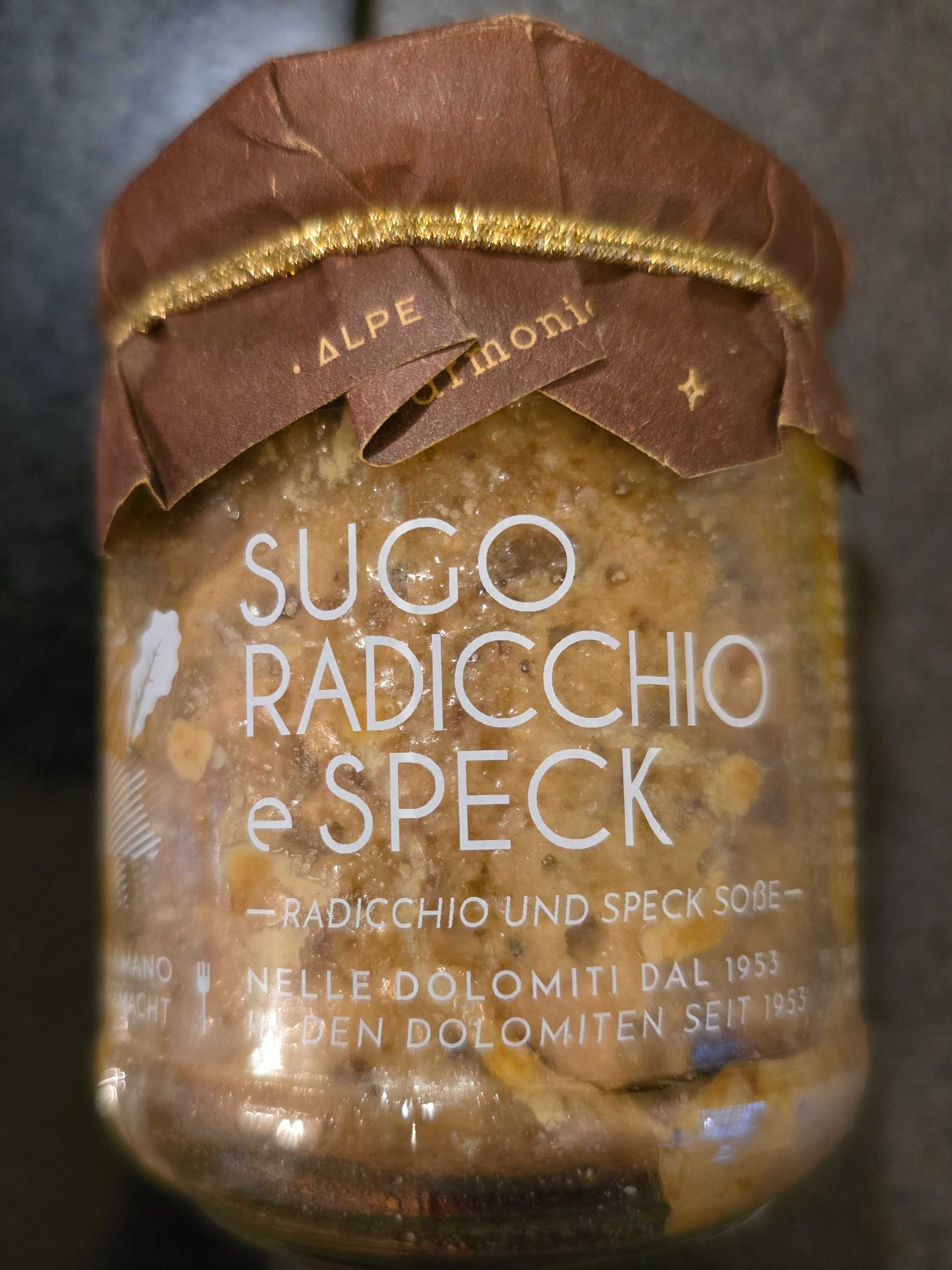 Sugo Radicchio e Speck