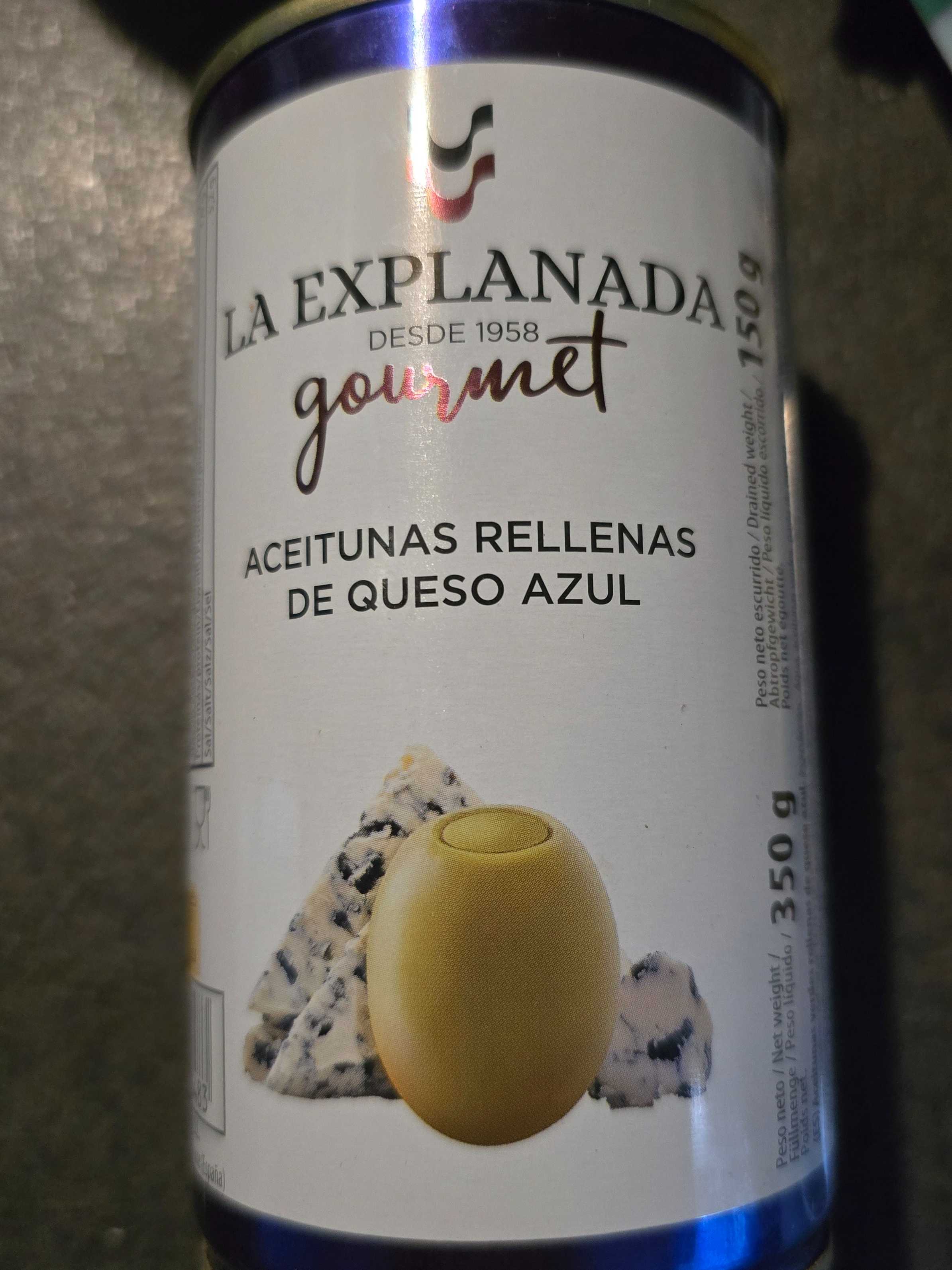 Aceitonas Rellenas de Queso Azul
