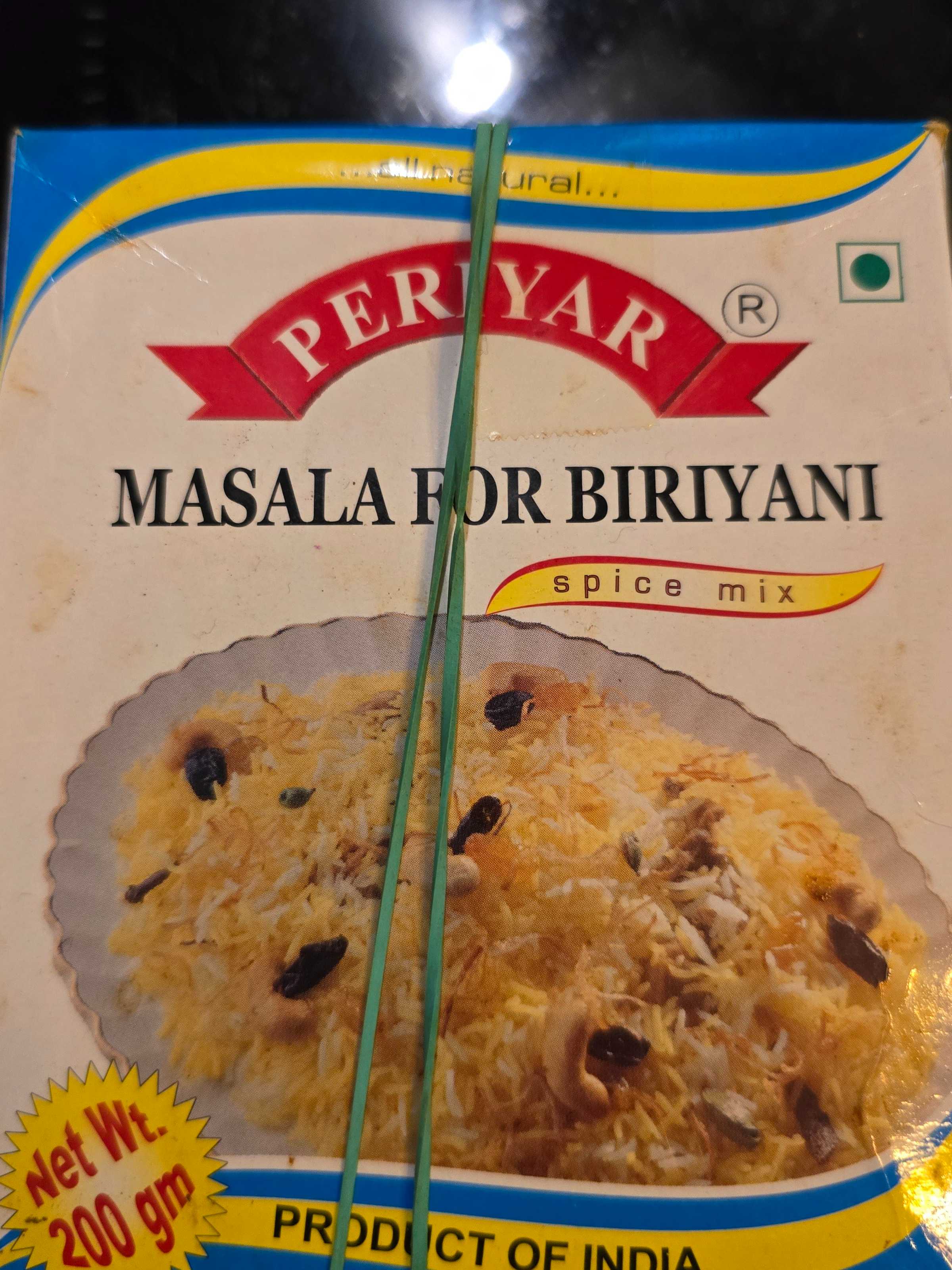 Masala for Biriyani