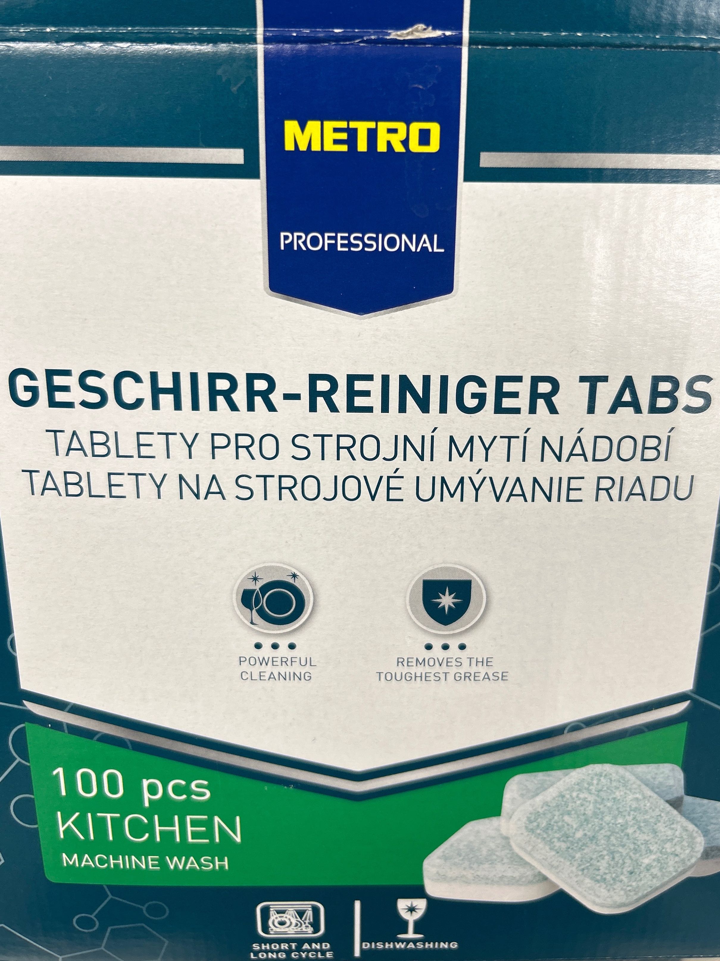 Geschirr-Reiniger Tabs