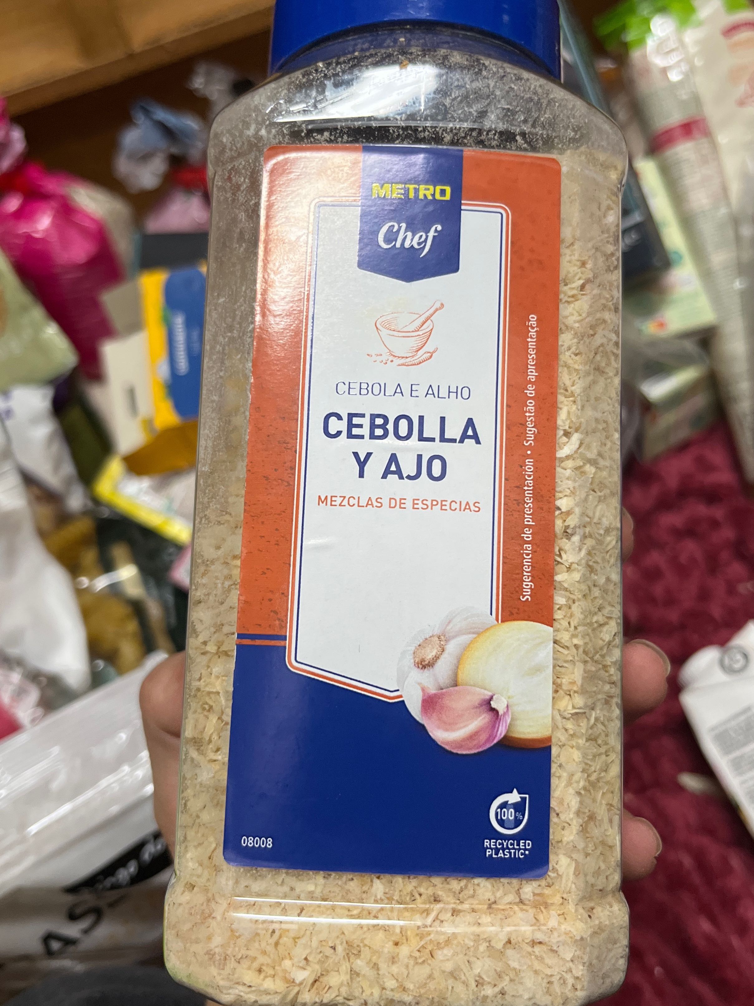 Cebola e alho em po