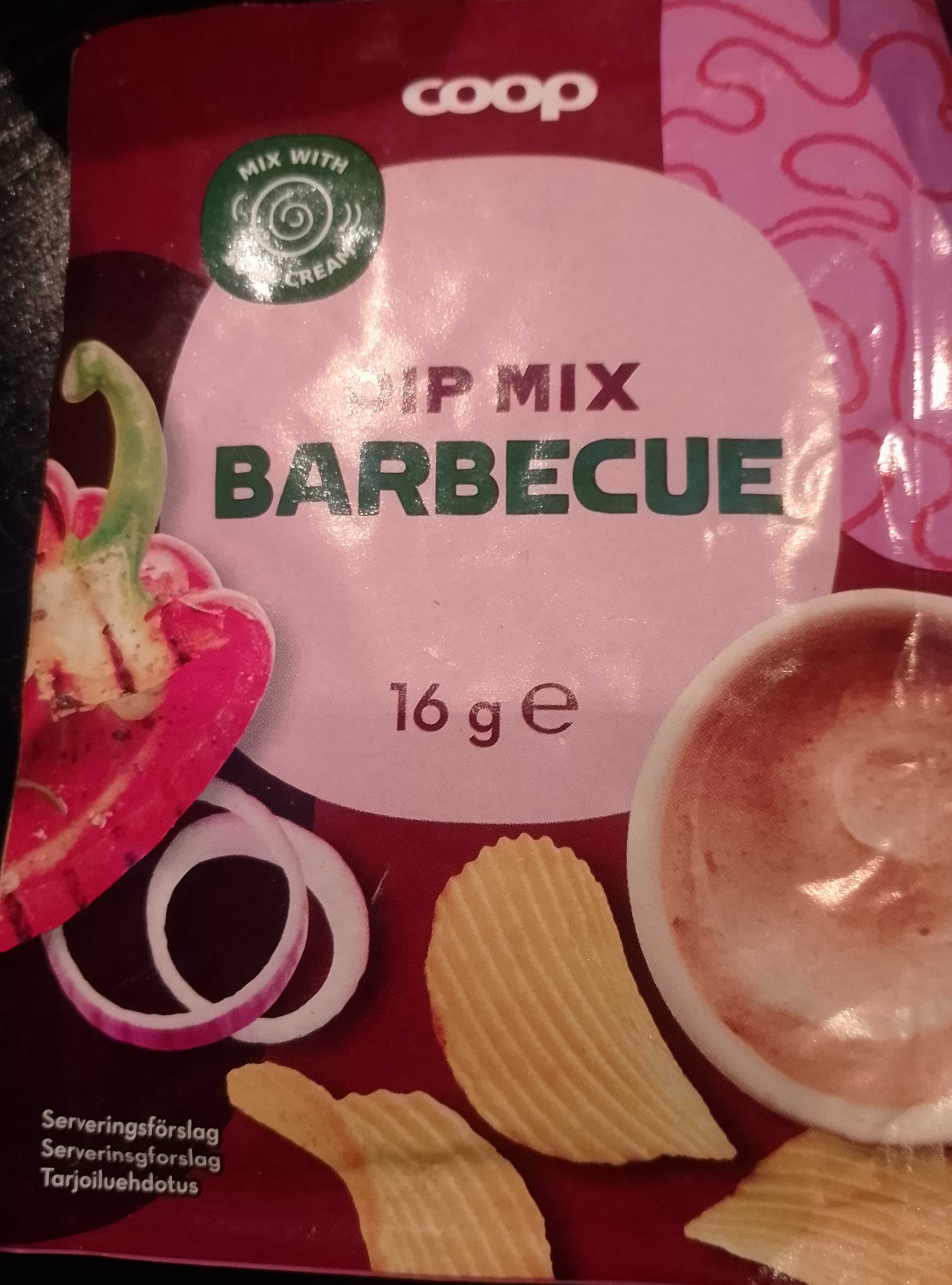 Barbecue dip mix