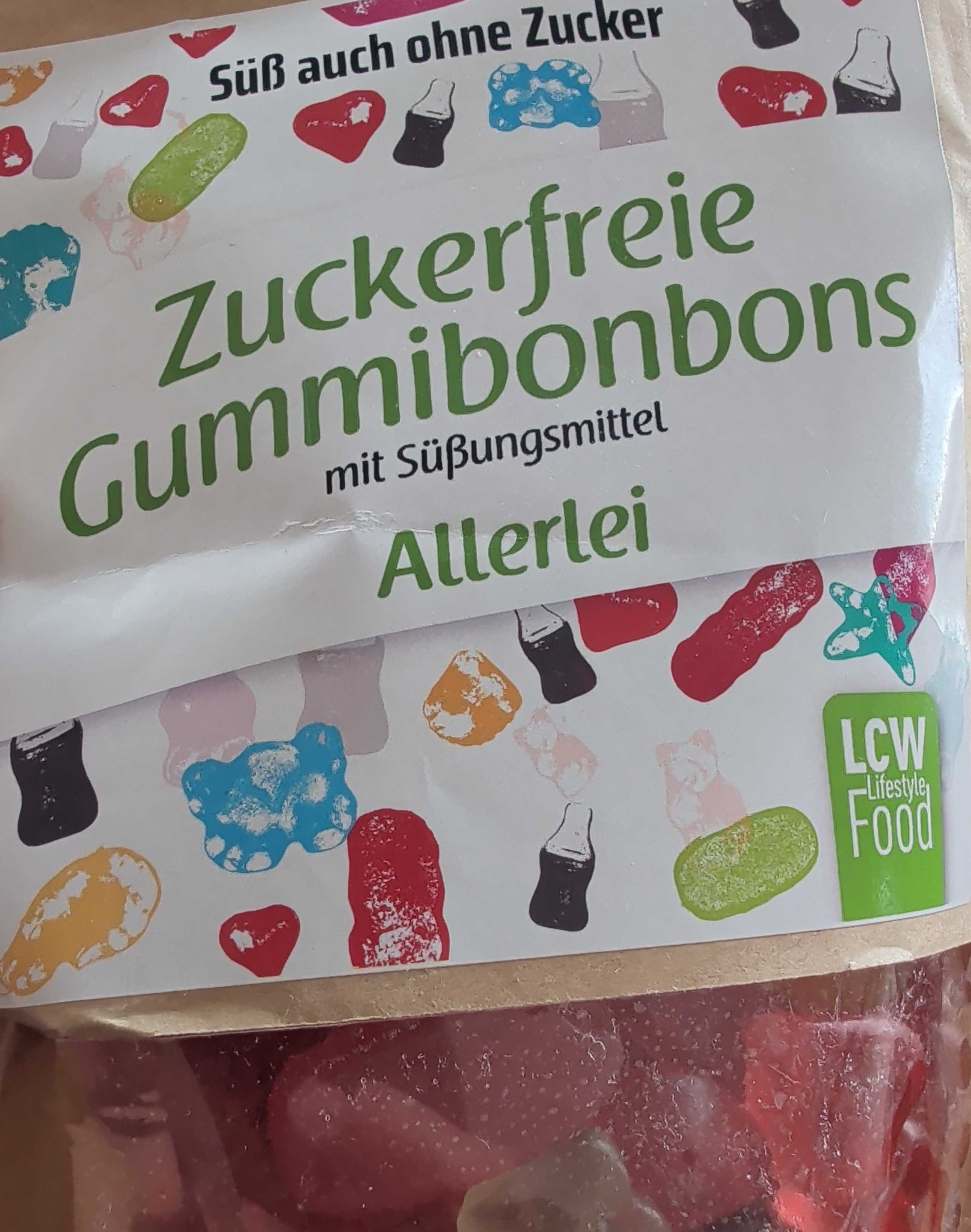 Gummibonbons Zuckerfrei
