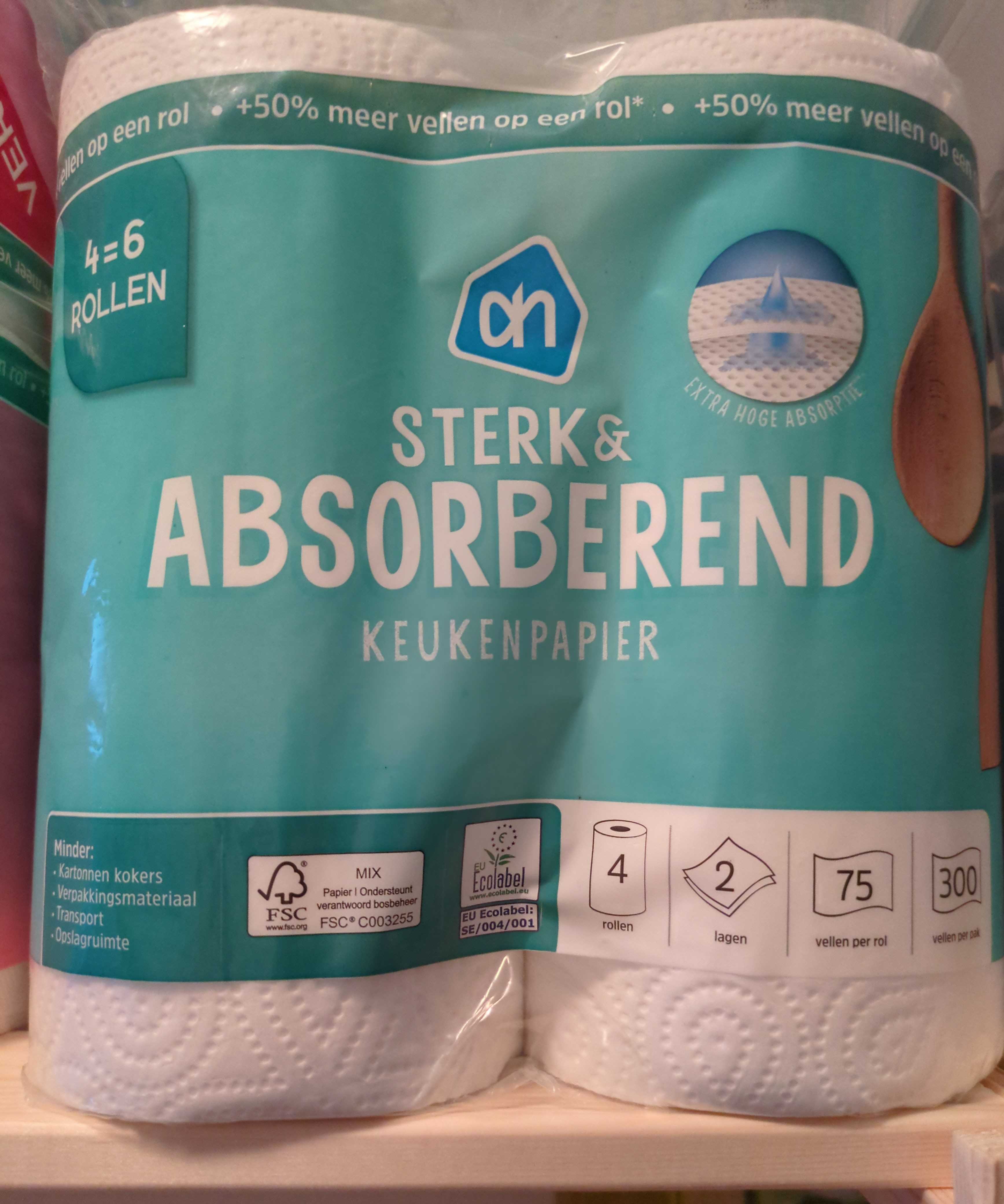 Keukenpapier sterk & absorberend