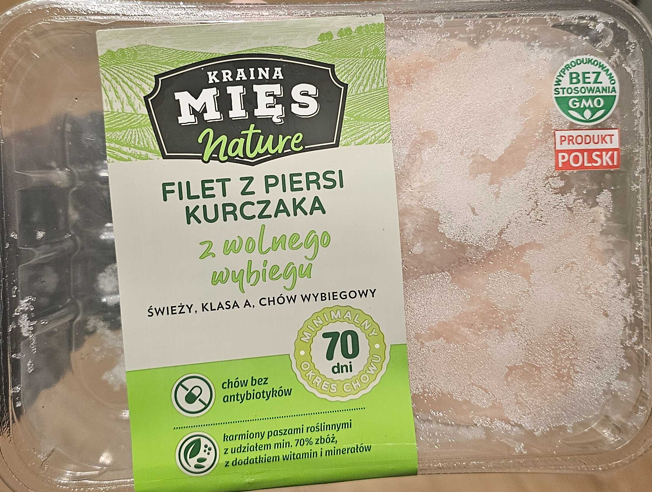 Filet z piersi kurczaka z wolnego wybiegu