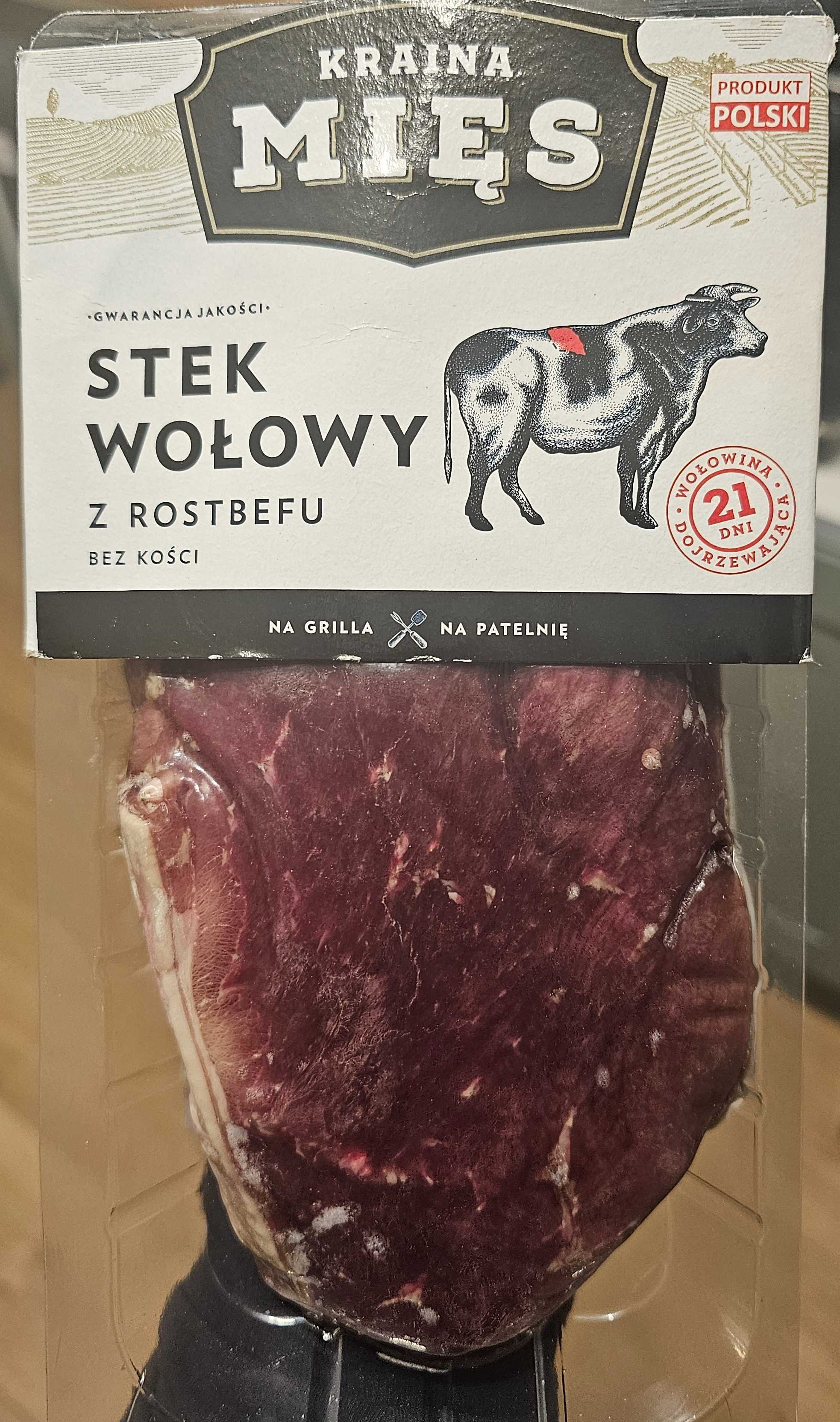 Stek wołowy z rostbefu