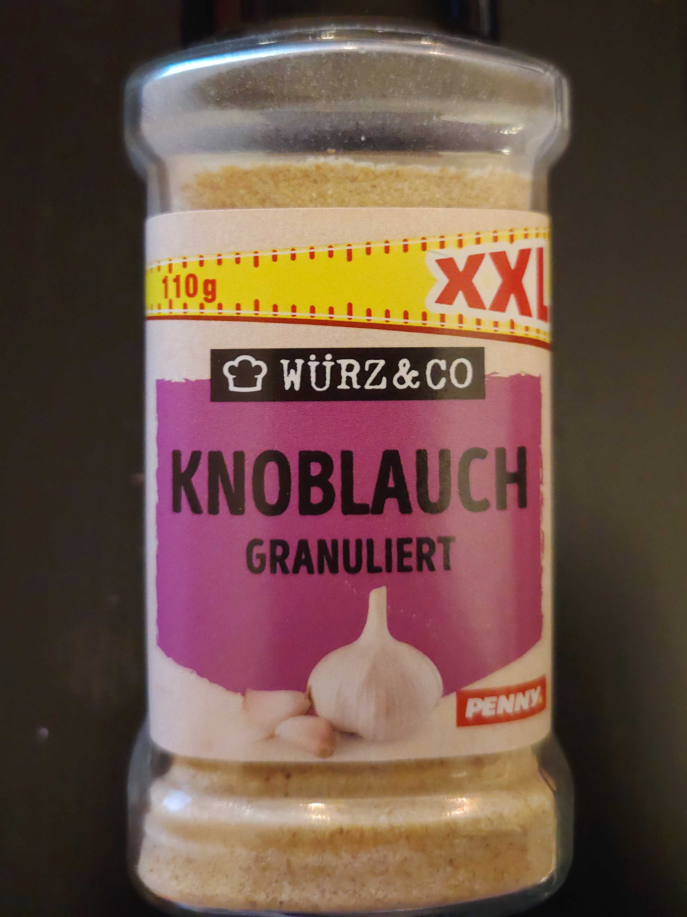 Knoblauch granuliert