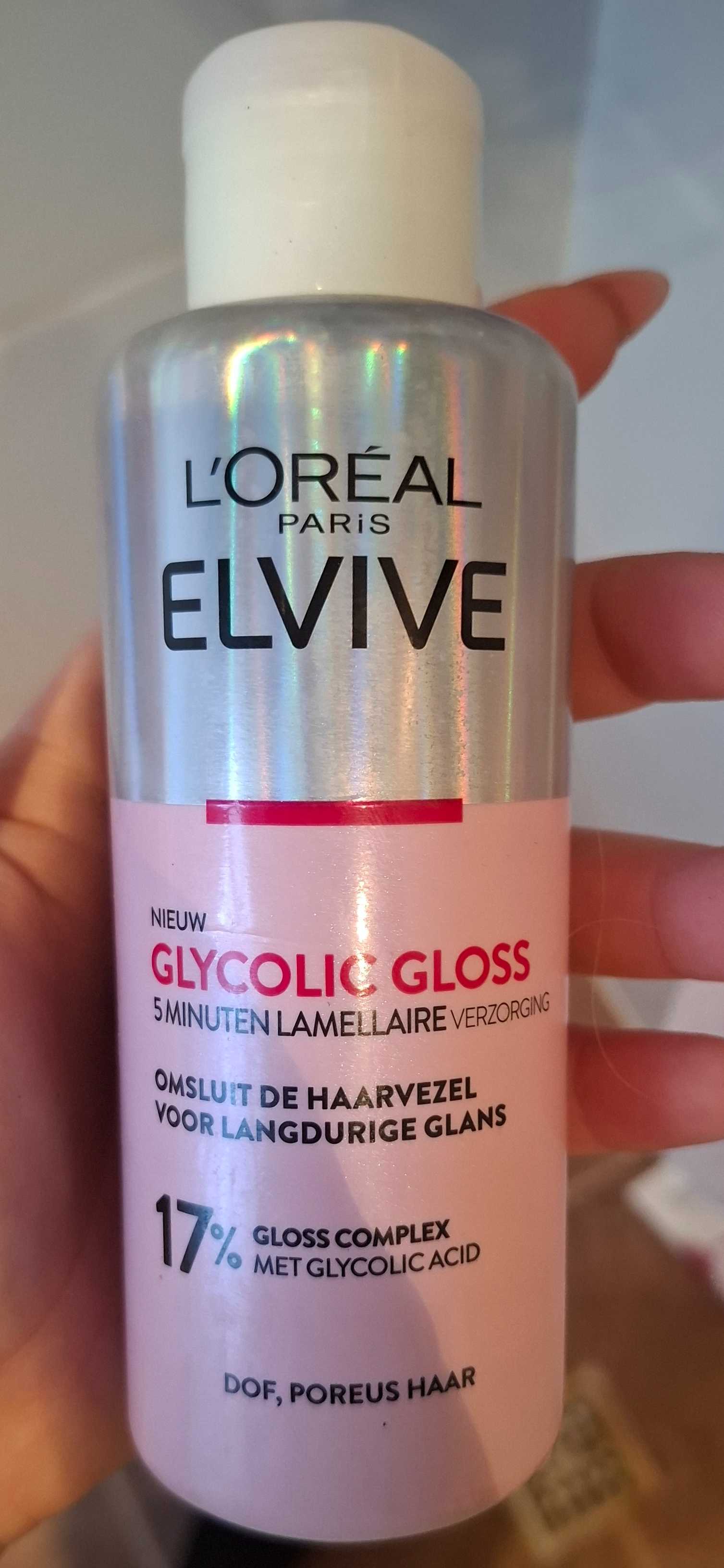L'oréal elvive glycolic gloss masker