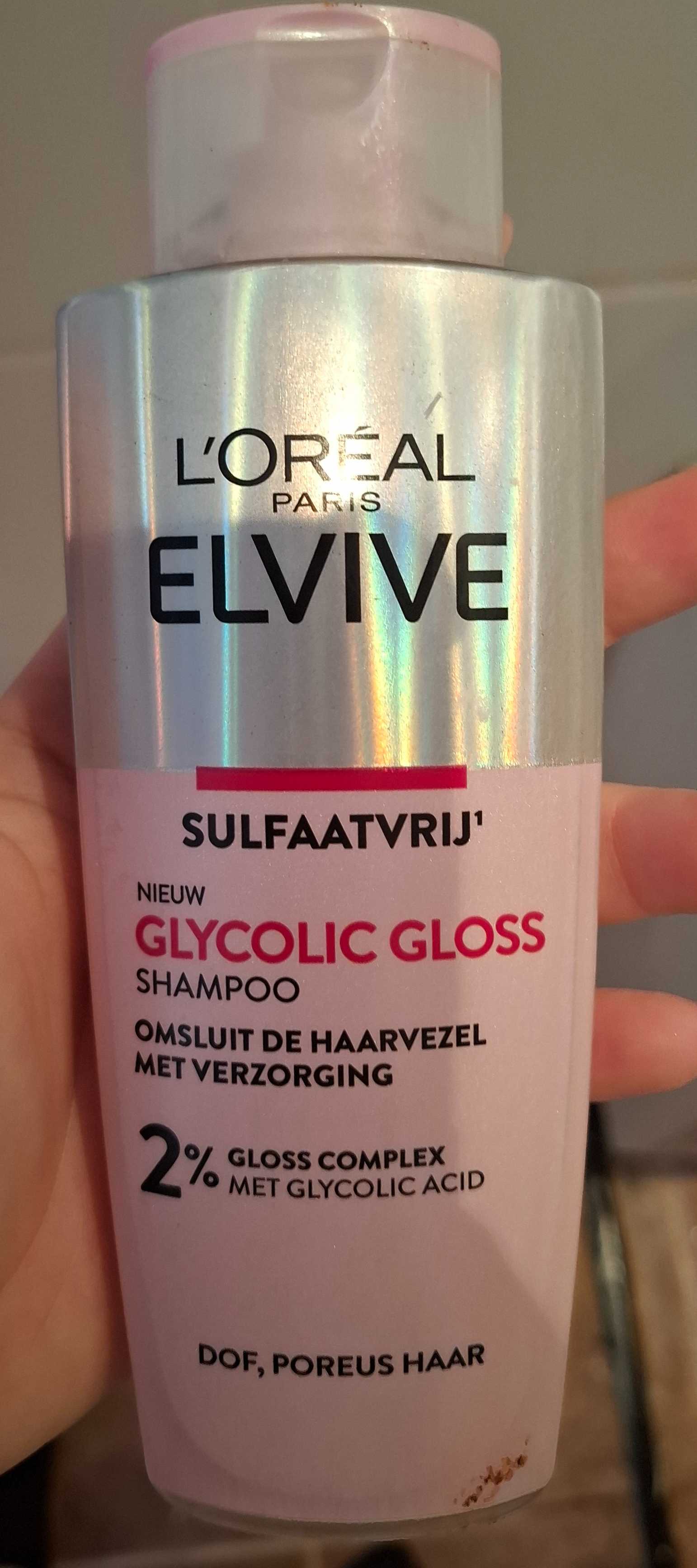 L'oréal elvive glycolic gloss shampoo 