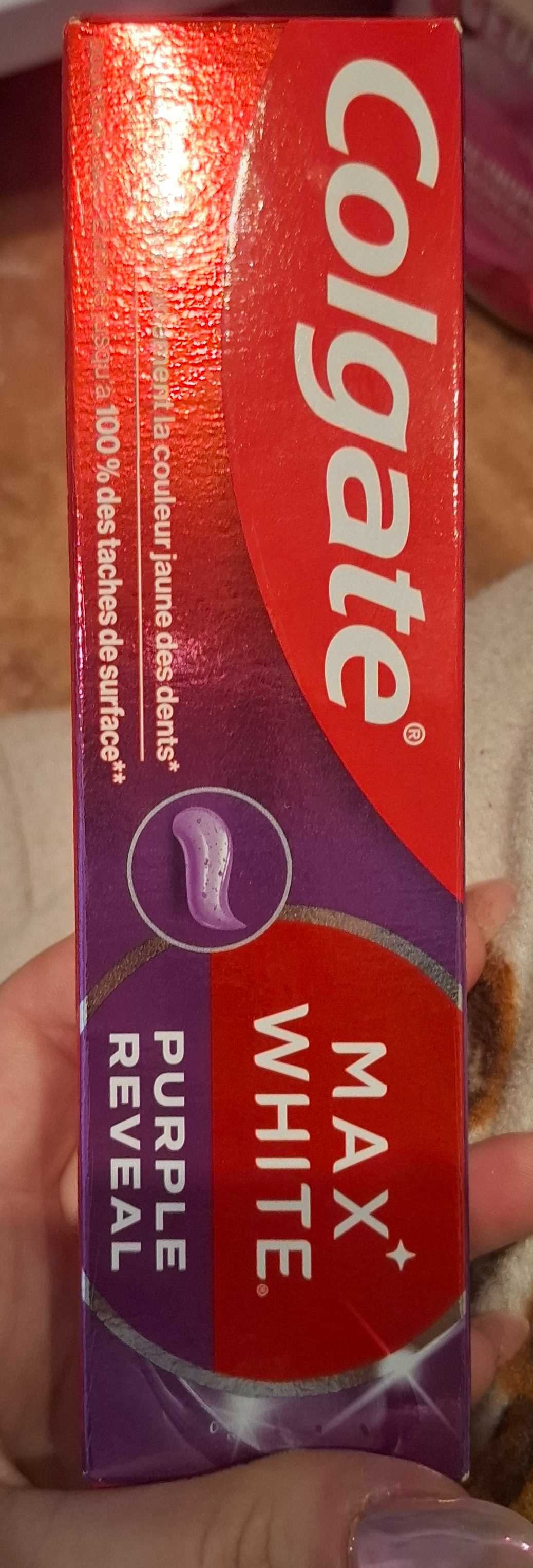 Max whitepurple reveal