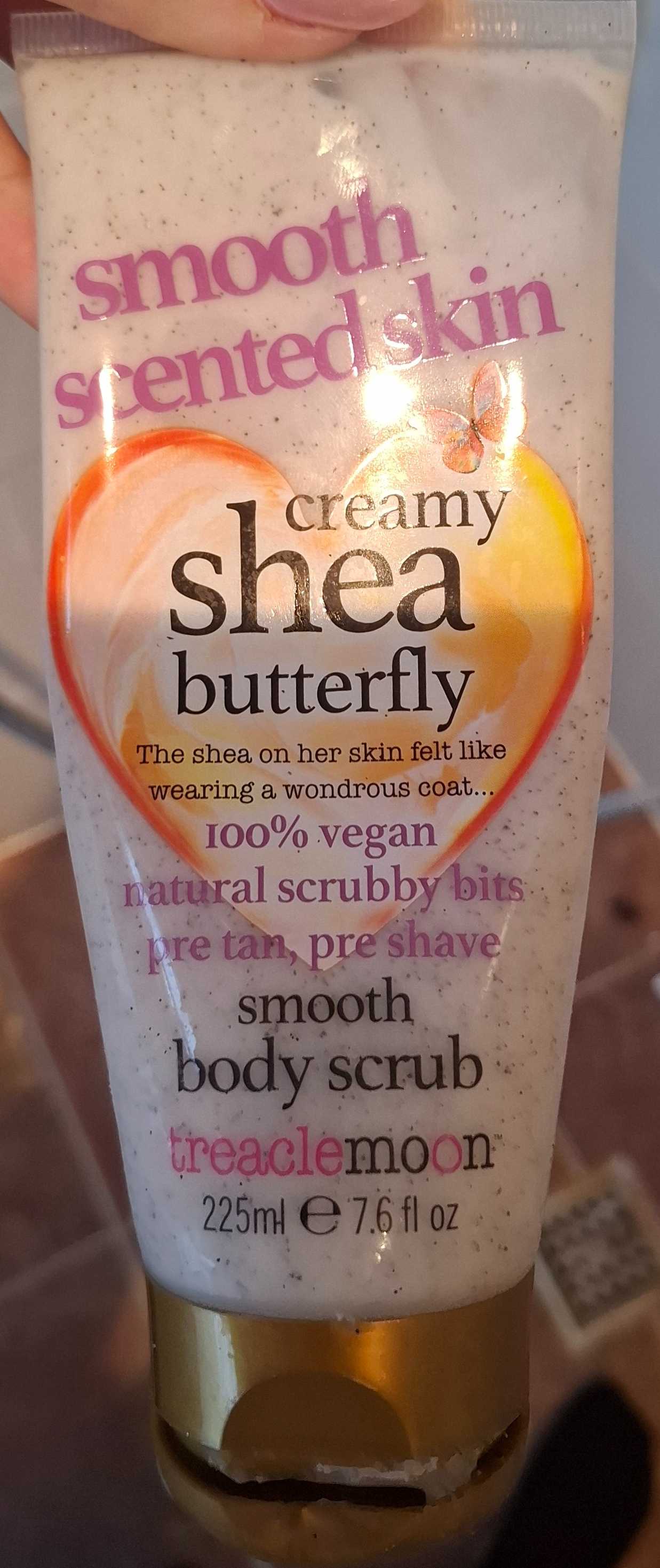 Shea butter body scrub