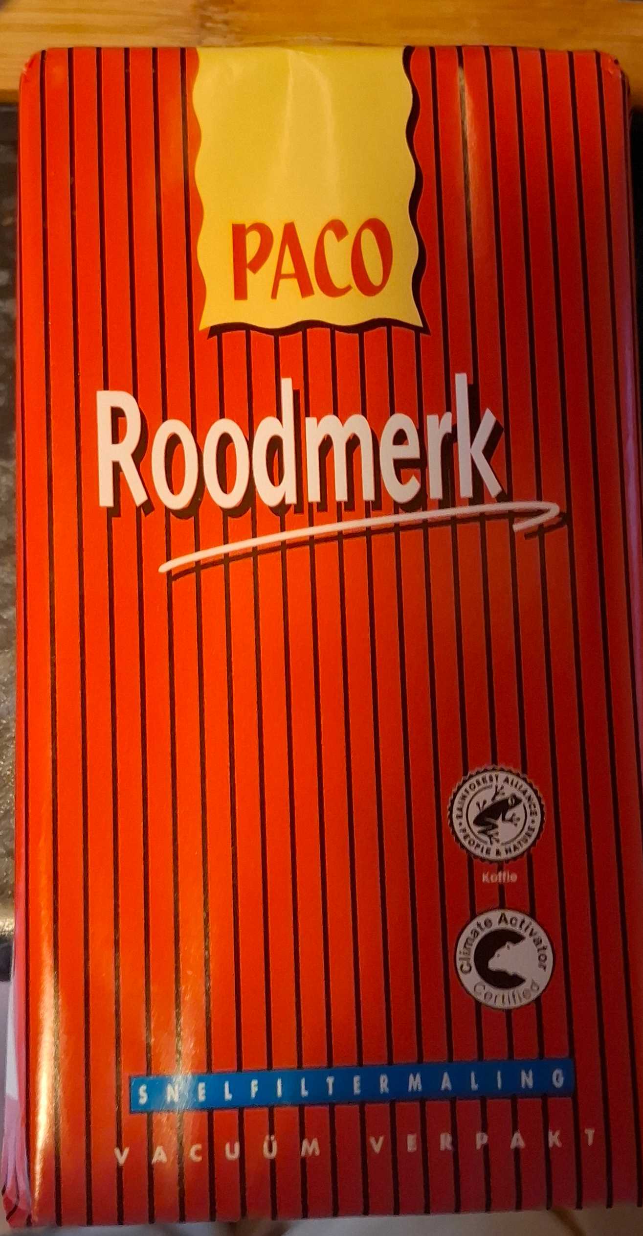 Rood merk koffie