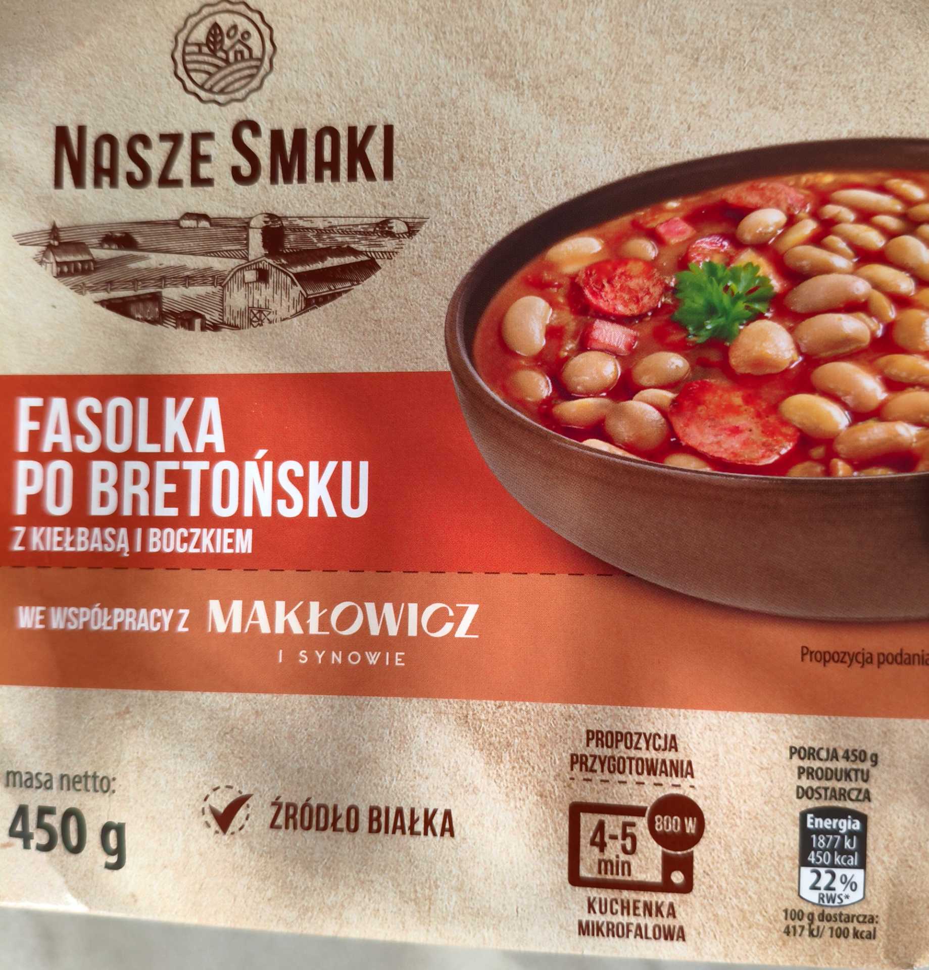 Fasolka po bretońsku