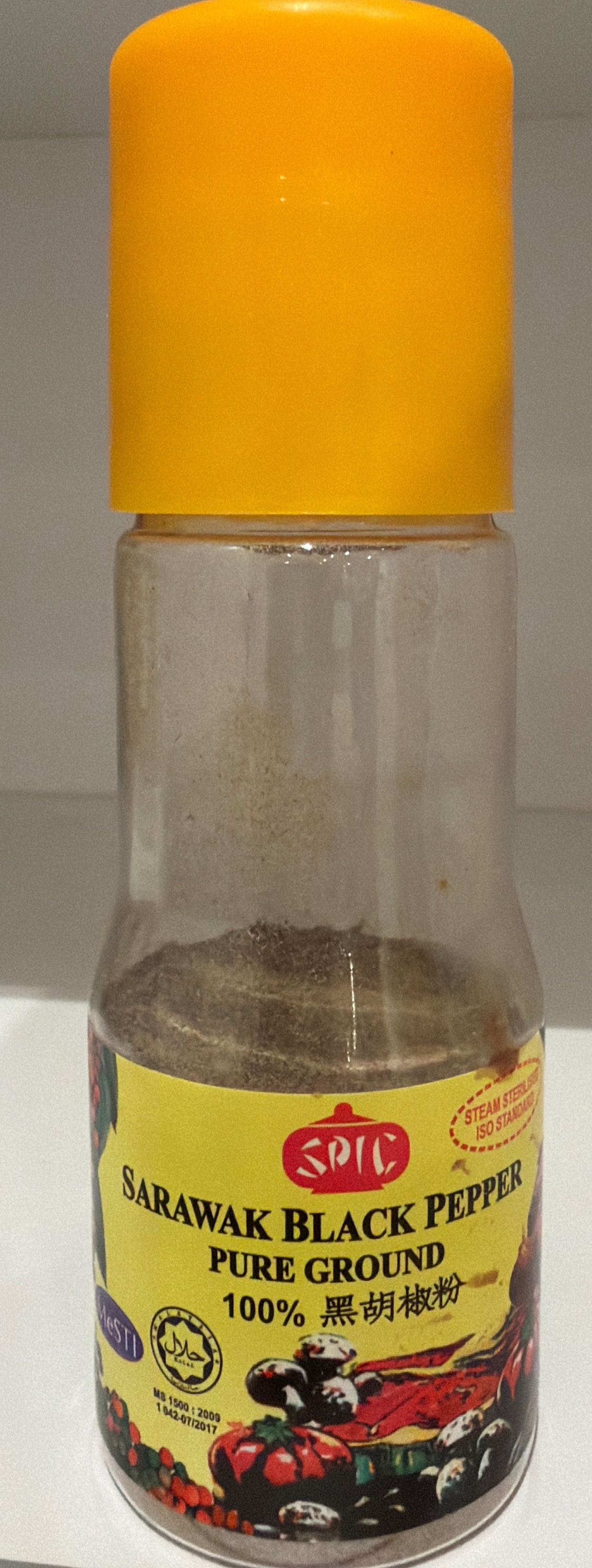 Sarawak Black Pepper - Ground