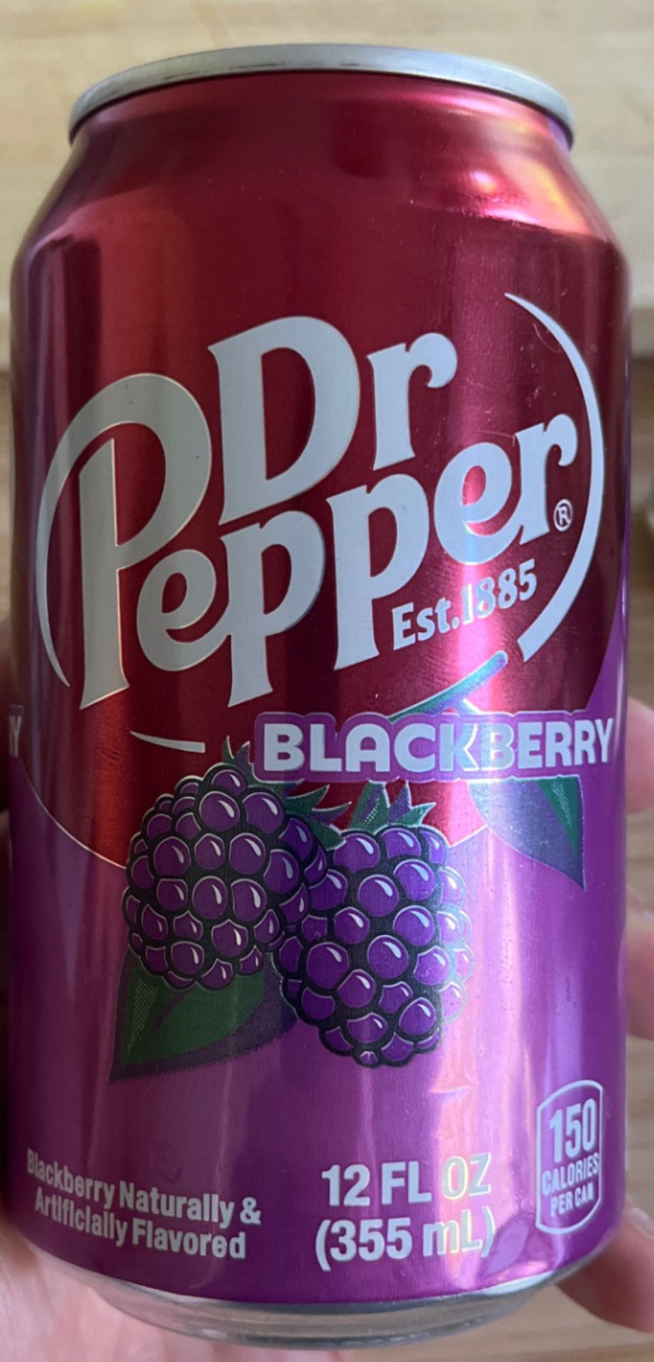 Dr. Pepper Blackberry