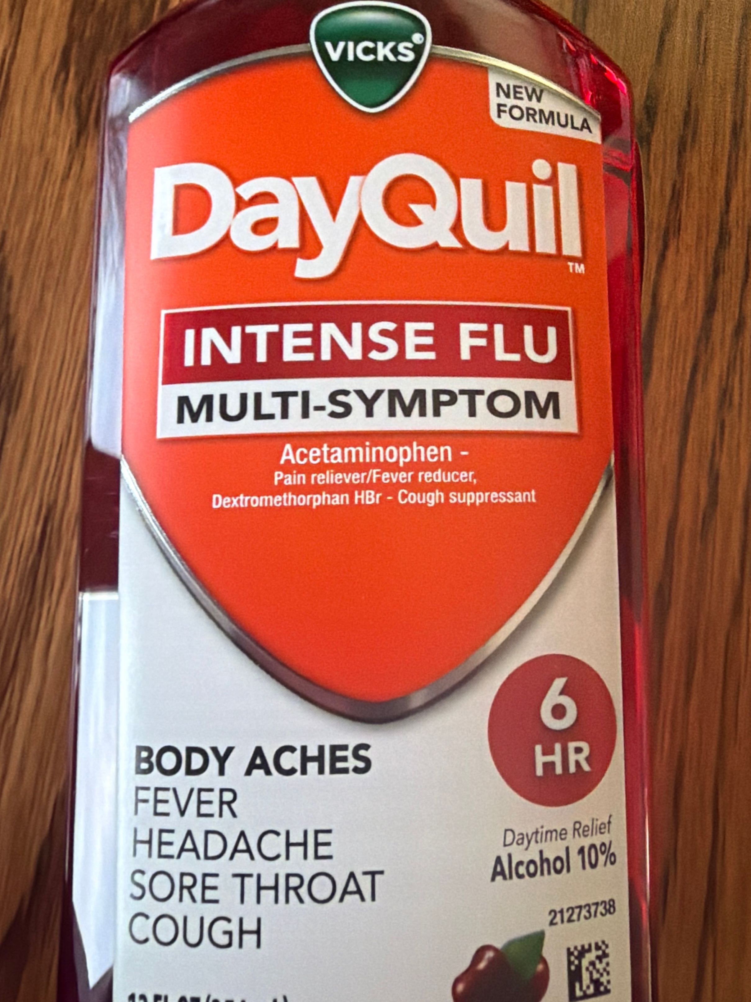 Dayquil intense flu