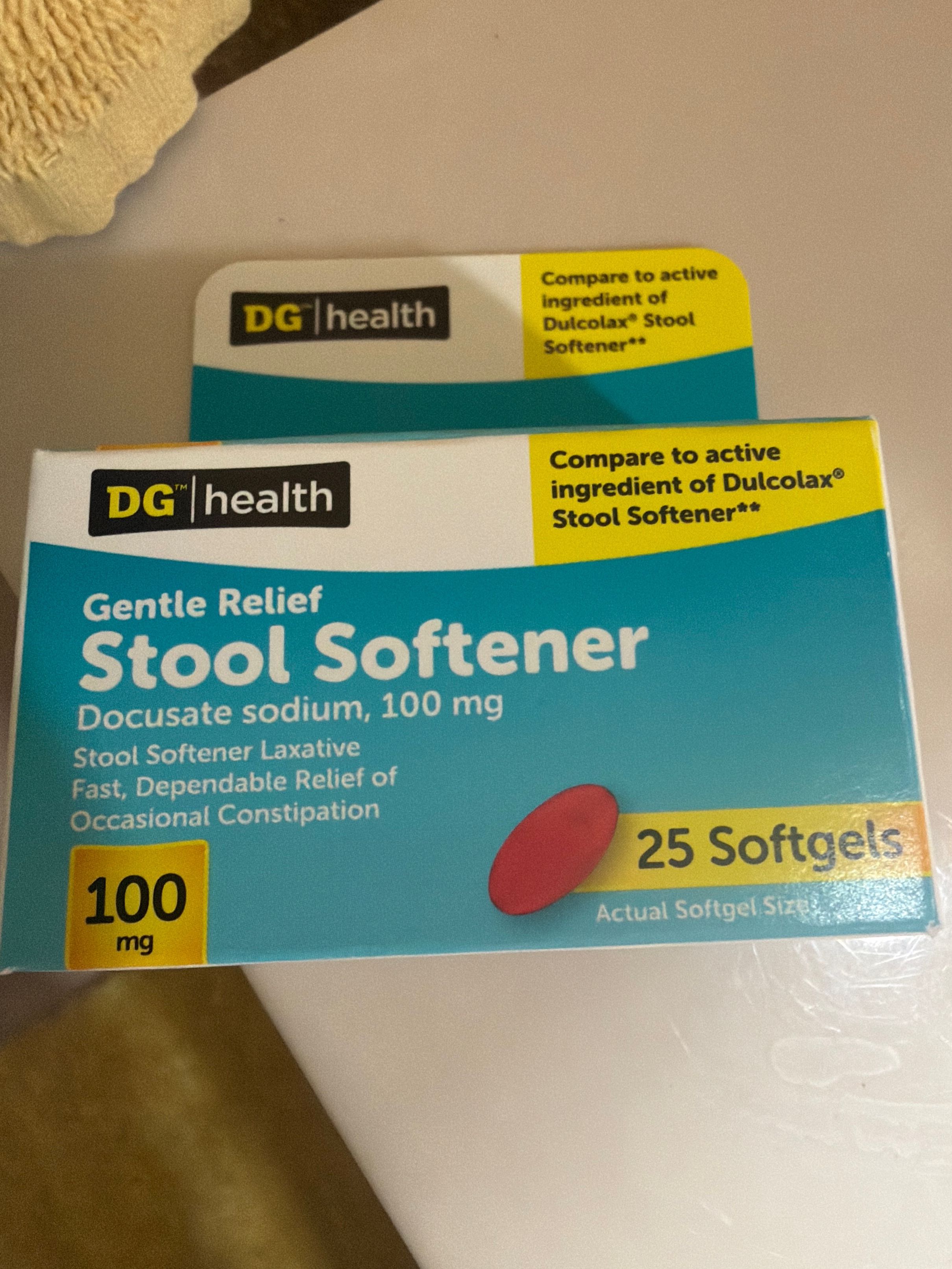 Stool softener