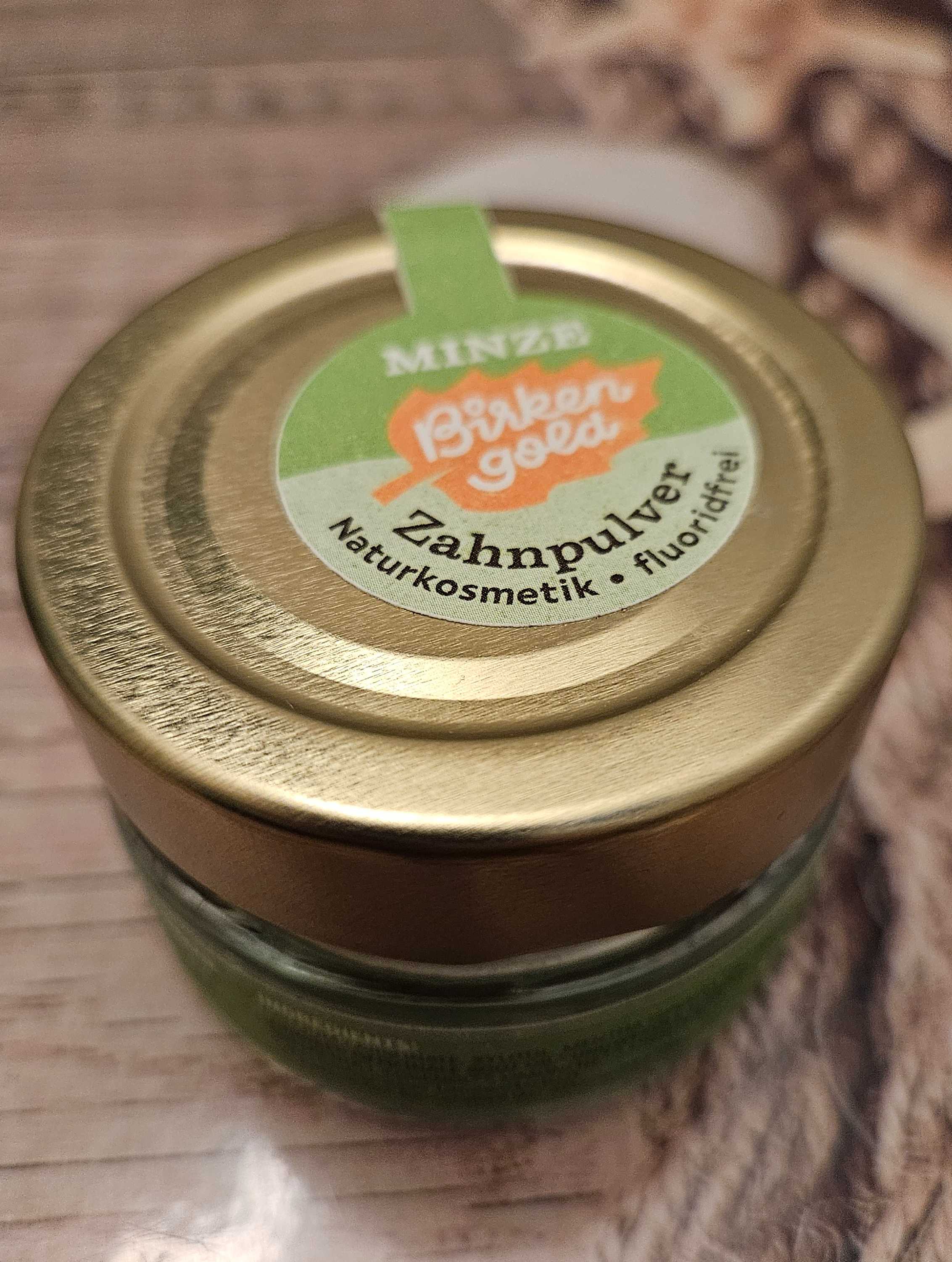 Zahnpulver Minze