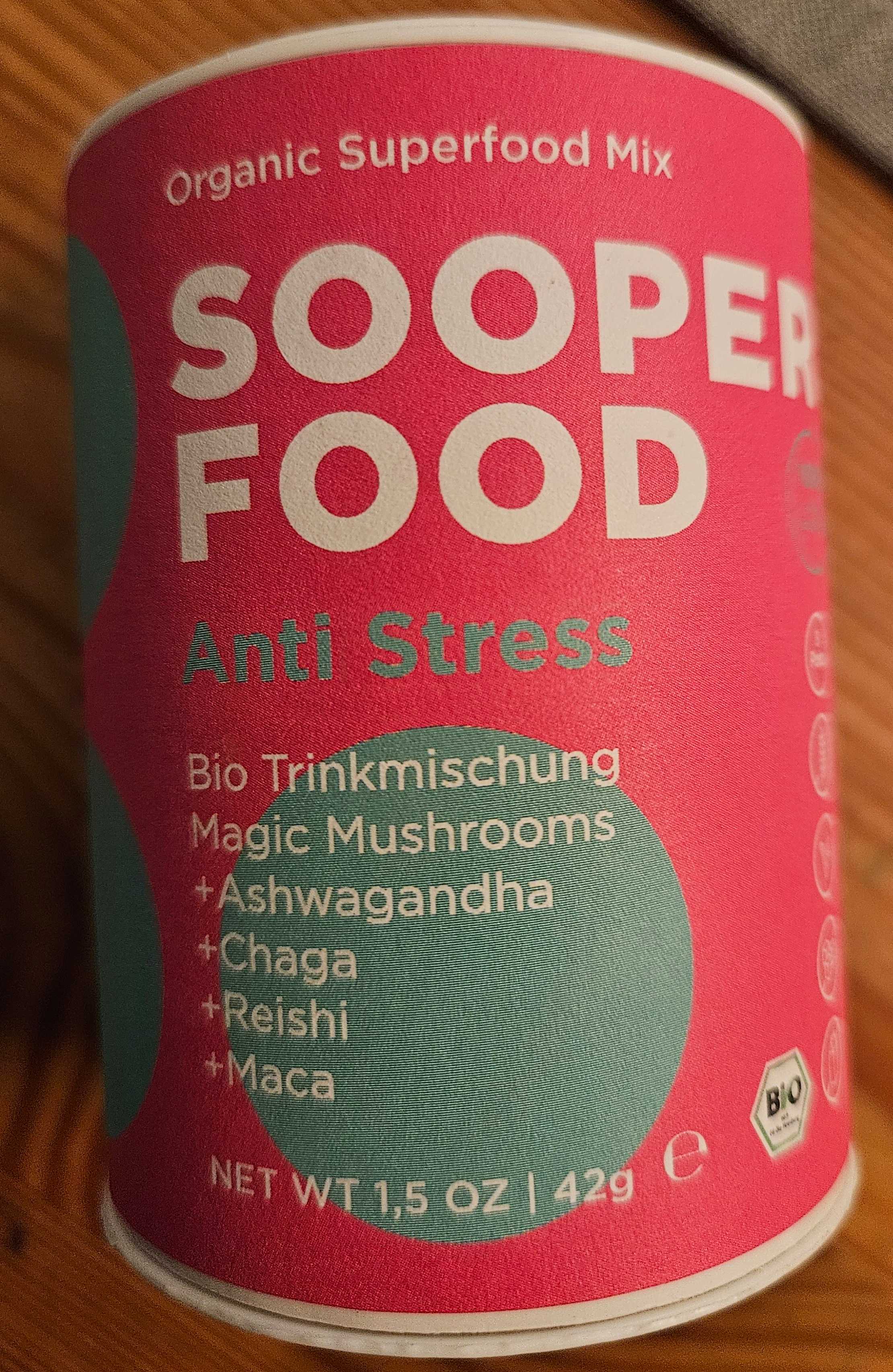 Anti Stress Bio Trinkmischung Magic Mushrooms