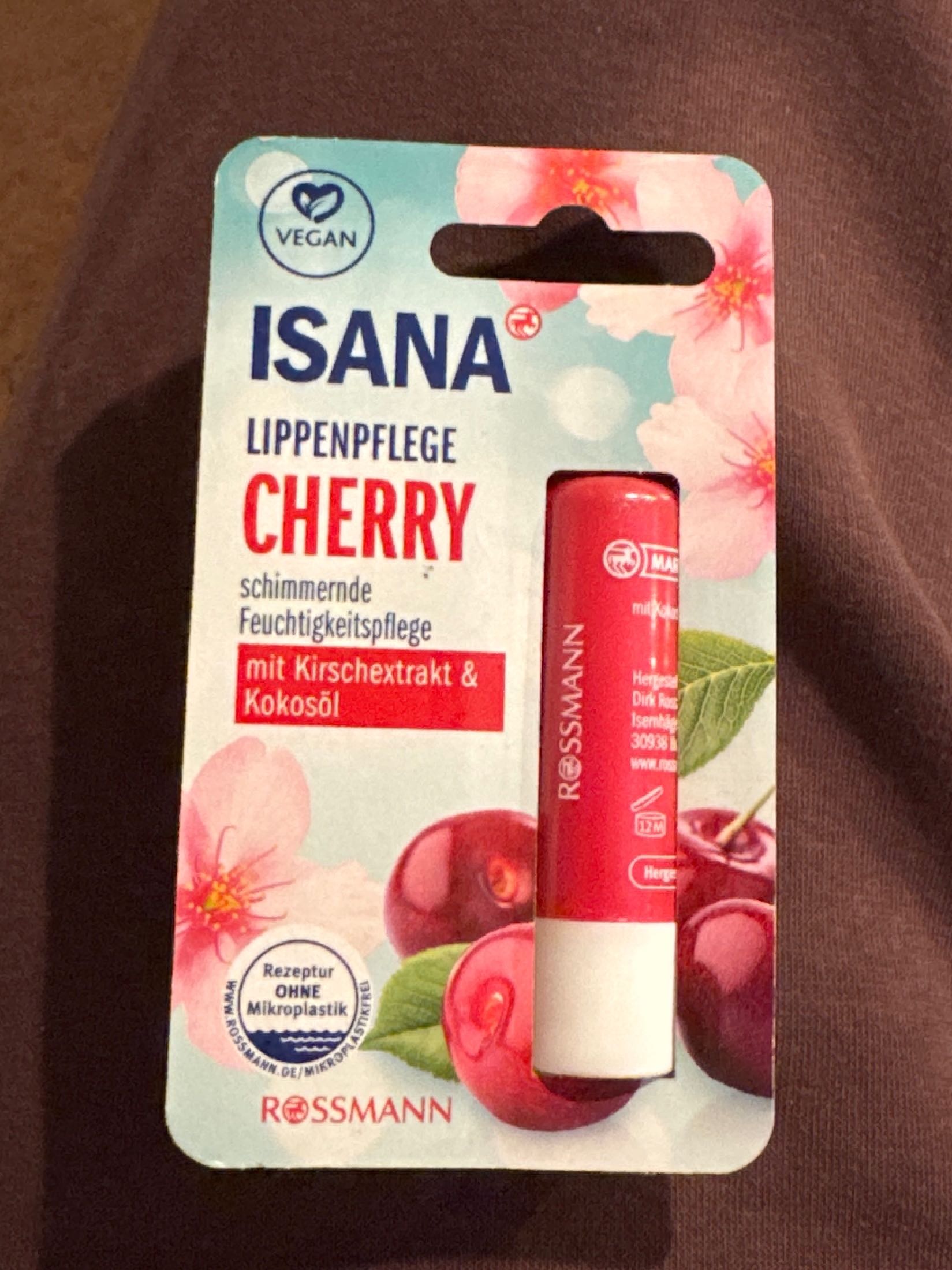Lippenpflege Cherry