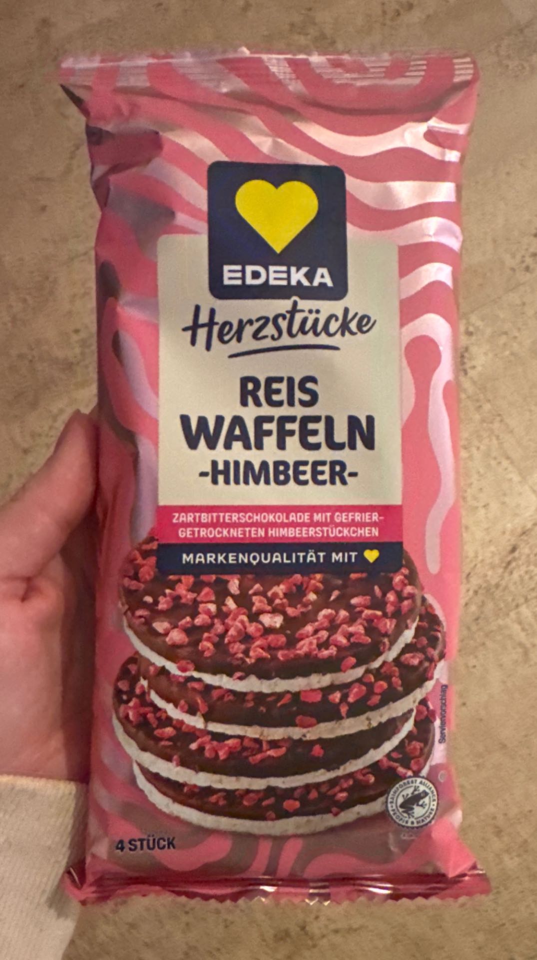 Reiswaffeln Himbeer