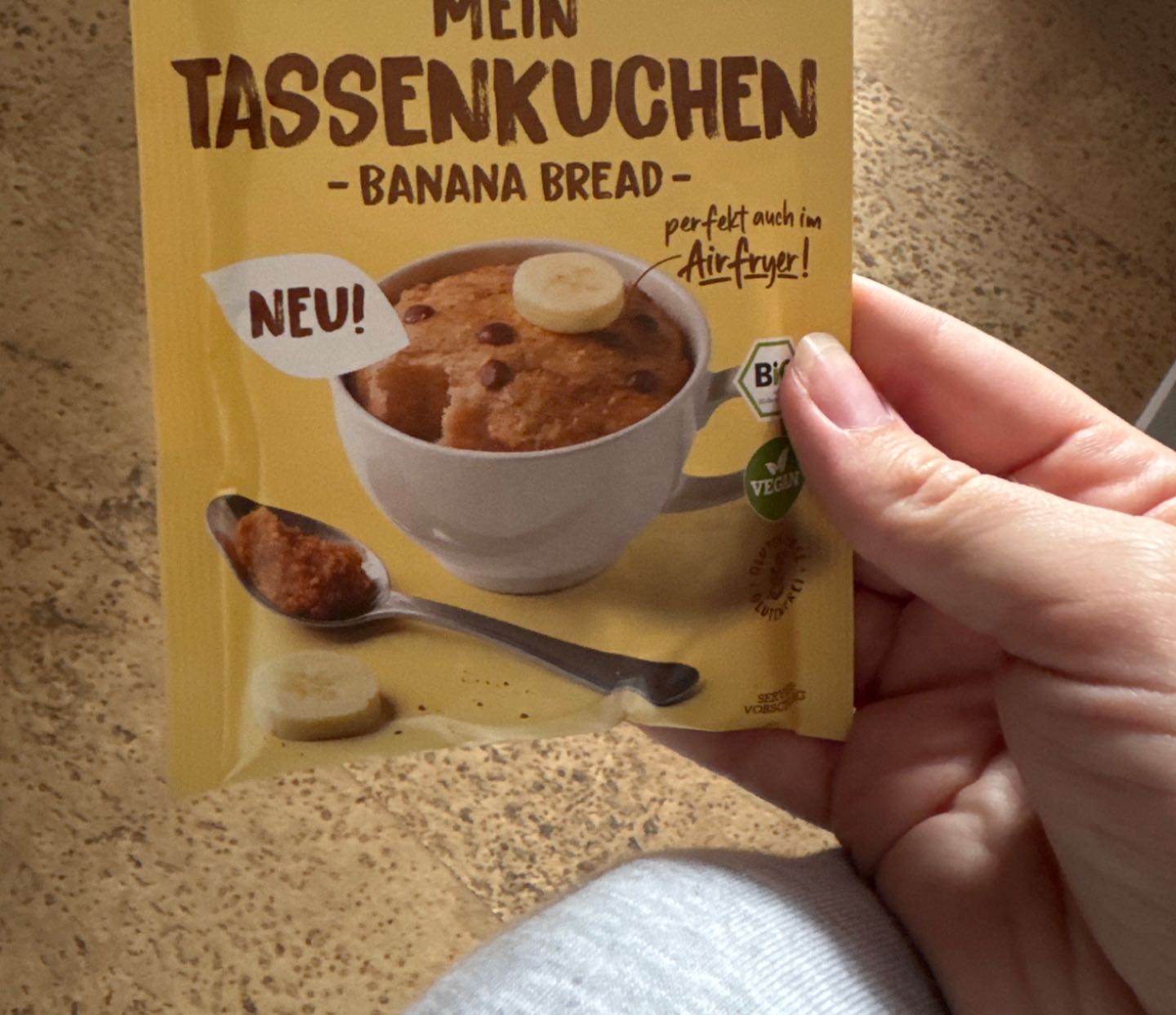 Banana bread Tassenkuchen