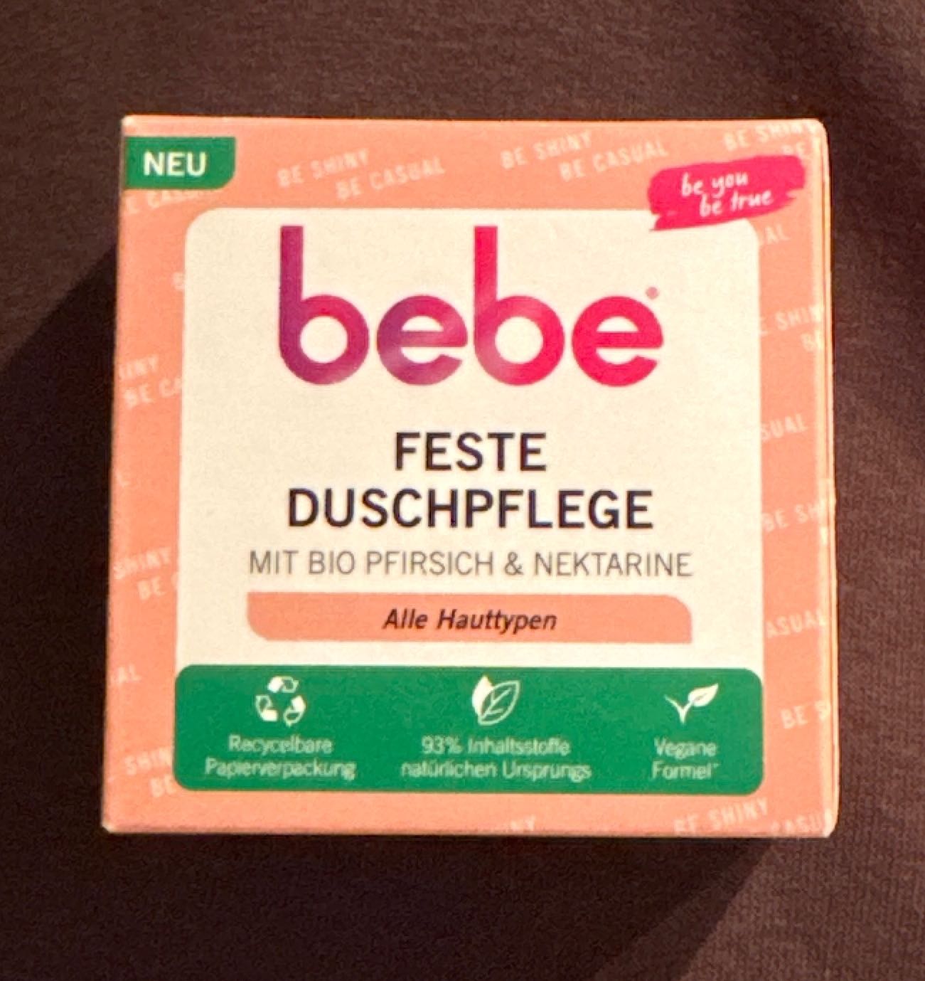 Feste Duschpflege