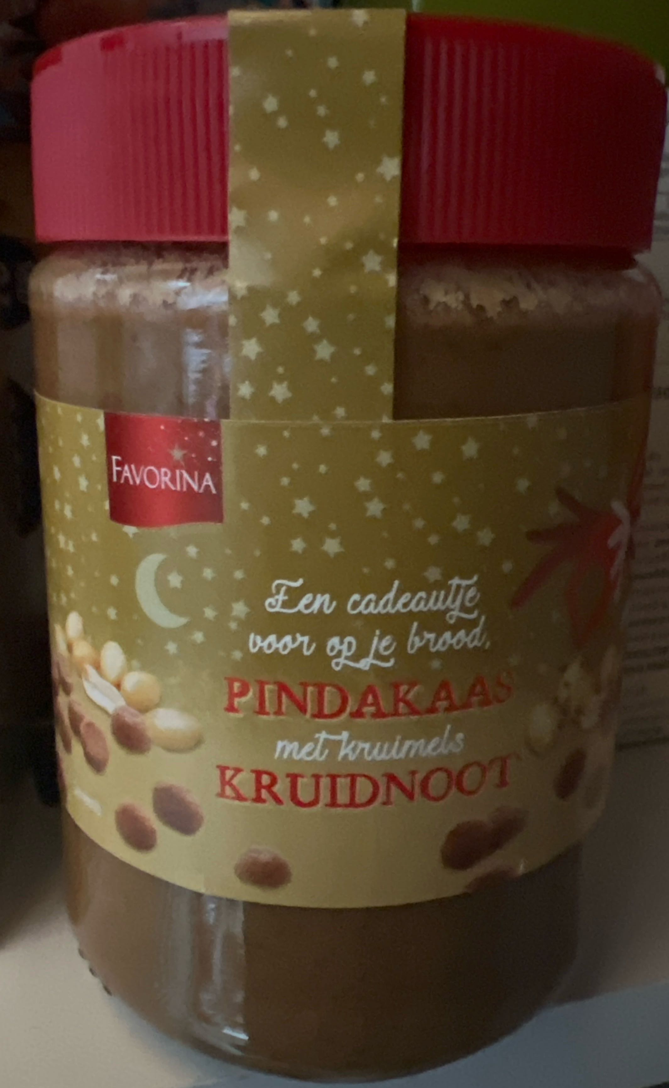 Pindakaas met kruidnoot
