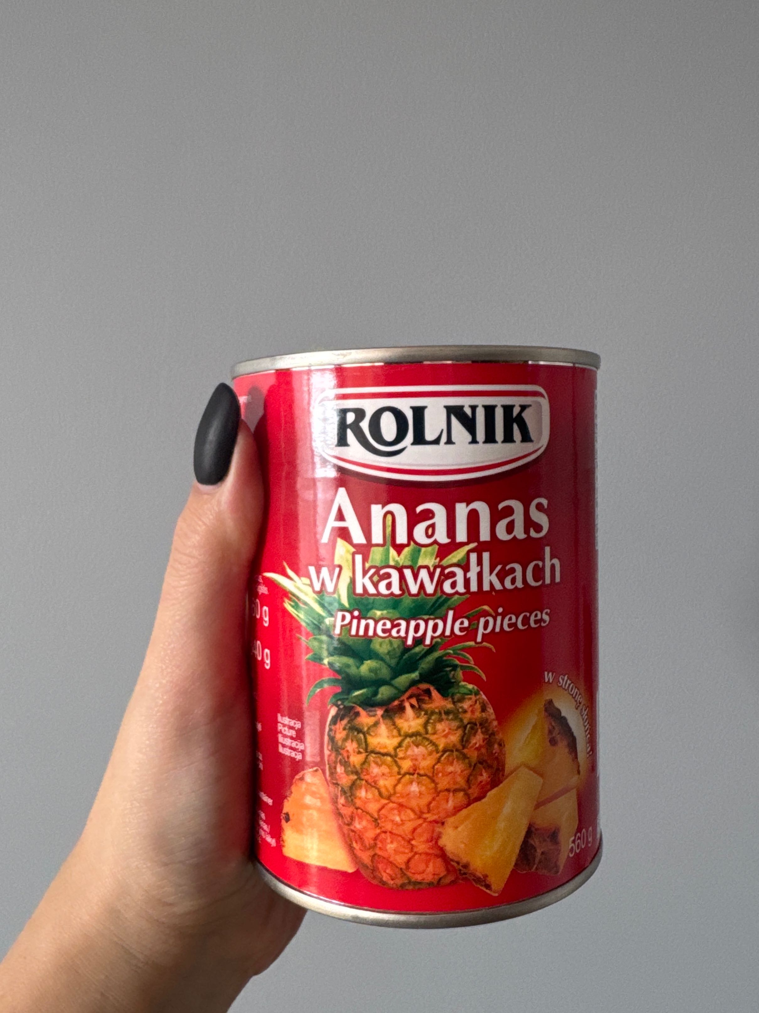 Ananas w kawalkach