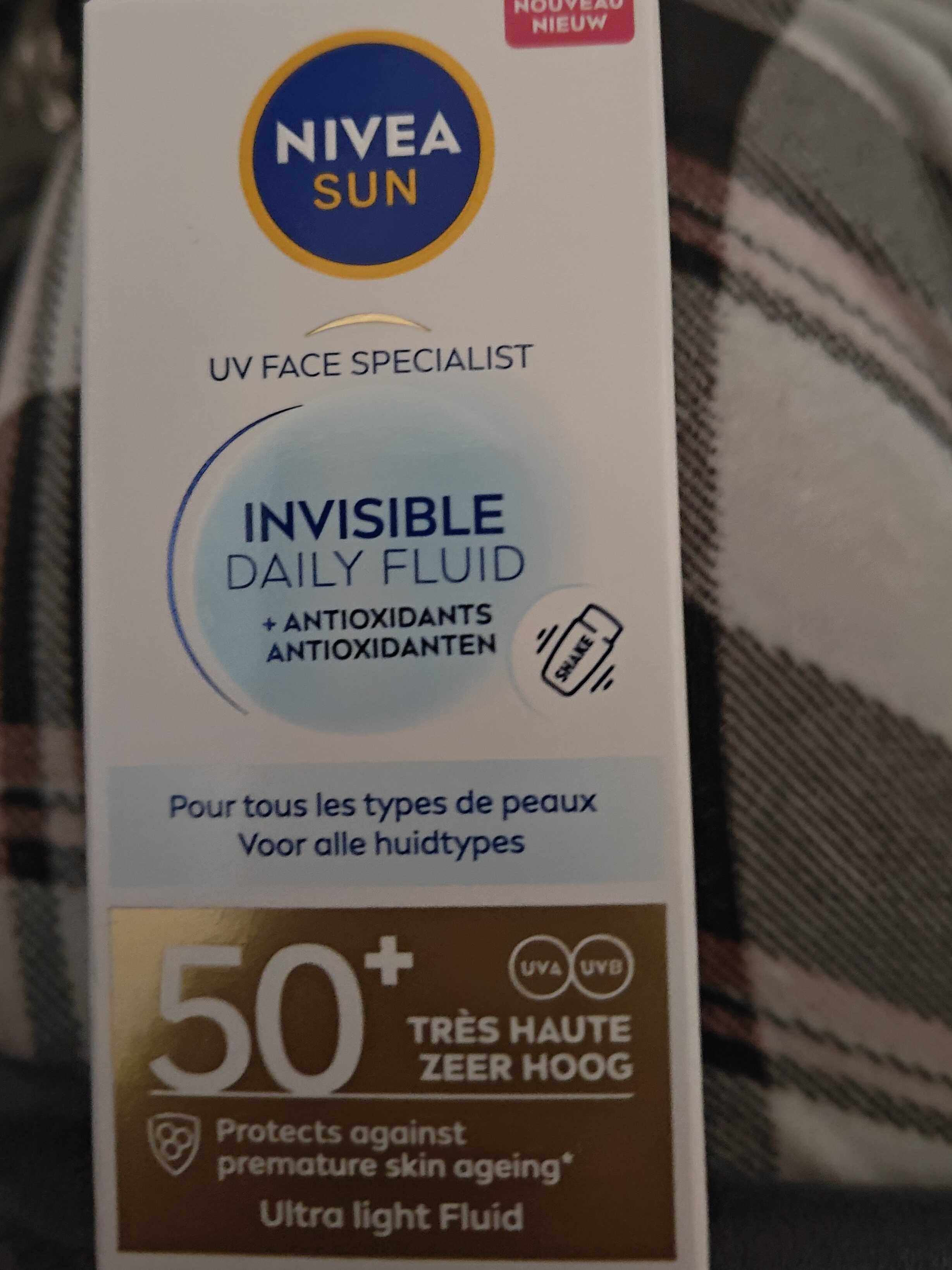 Invisibel fluid