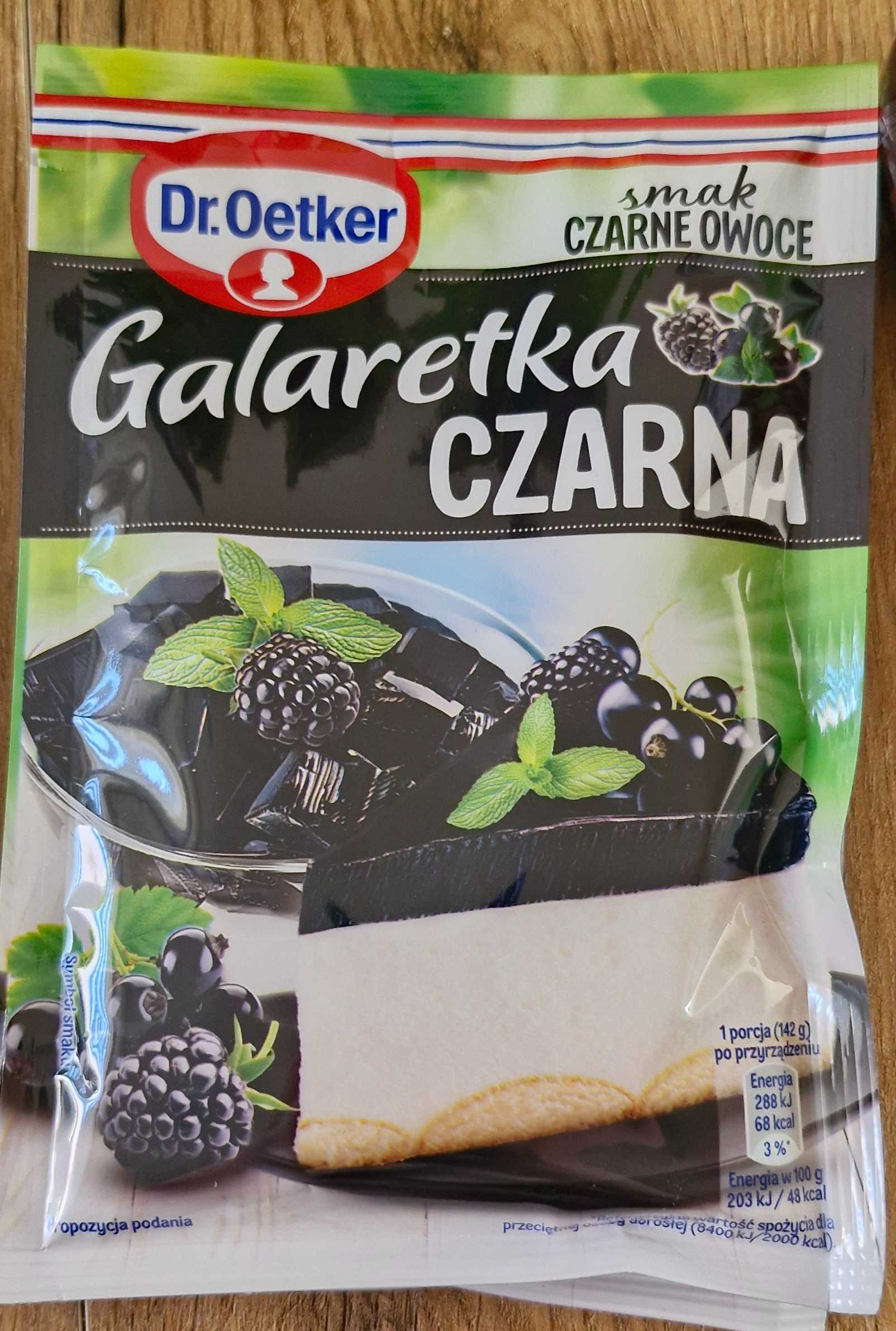 Galaretka czarna