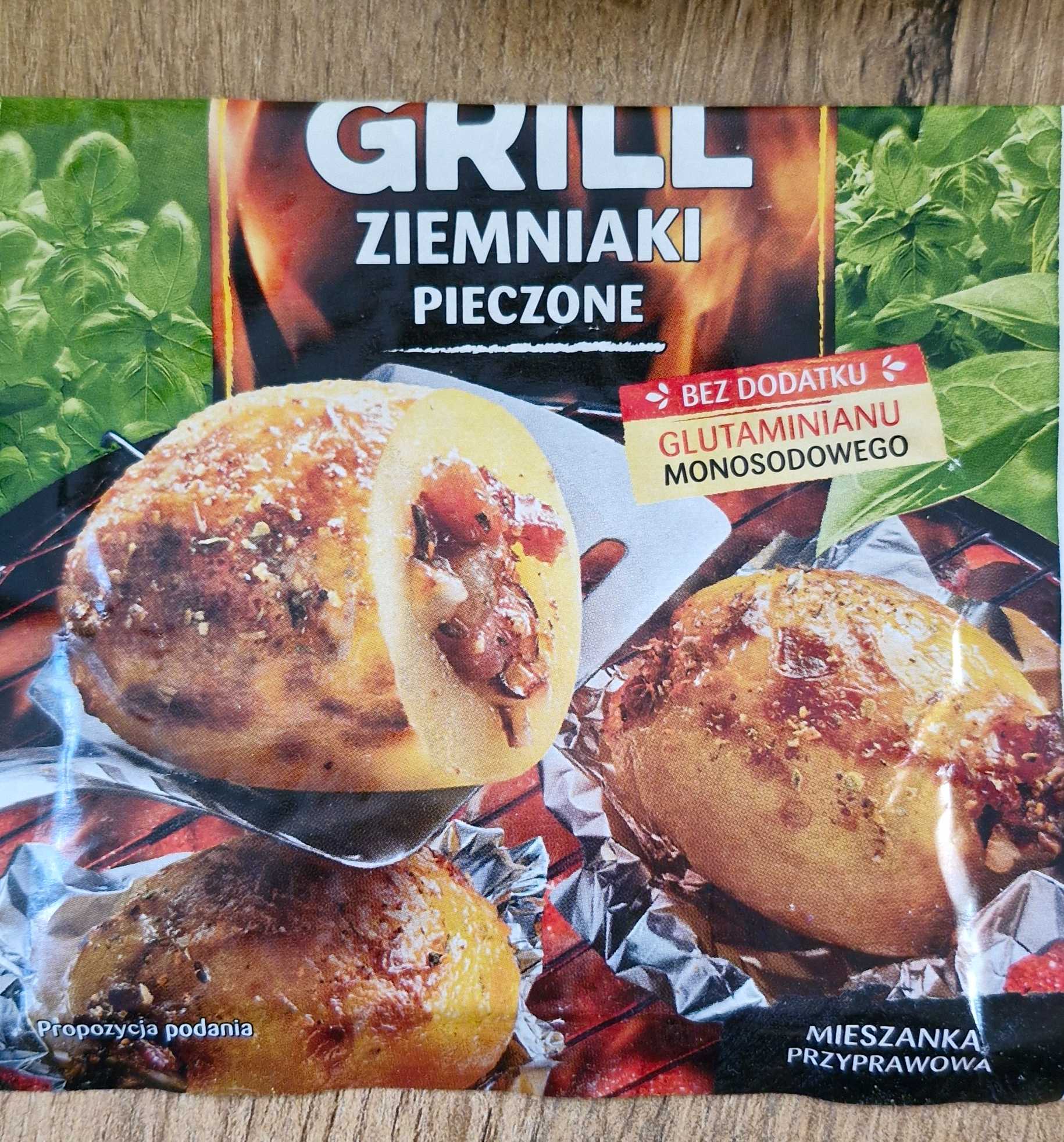 Grill ziemniaki pieczone