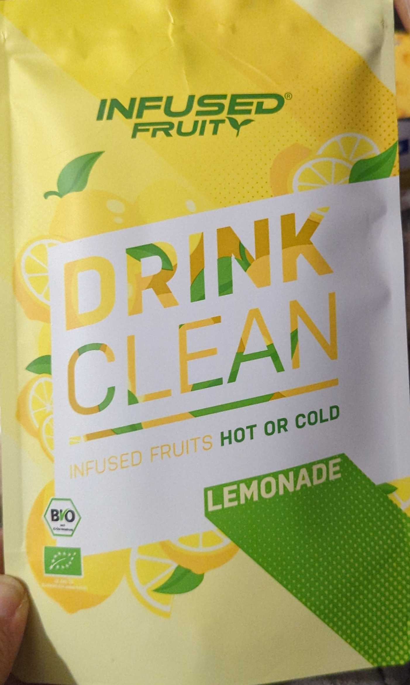 Drink clean Lemonade 