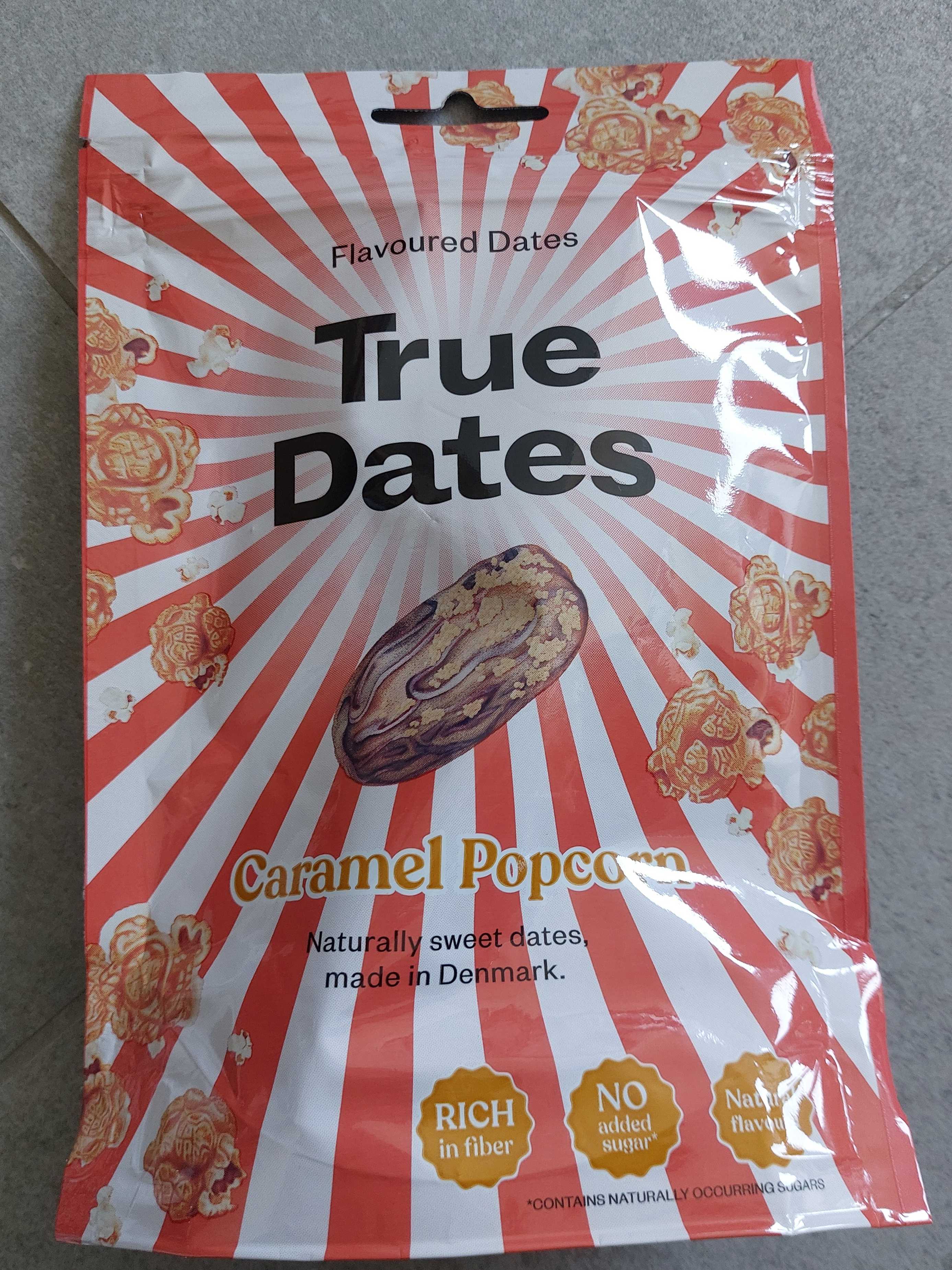True Dates Popcorn Caramel
