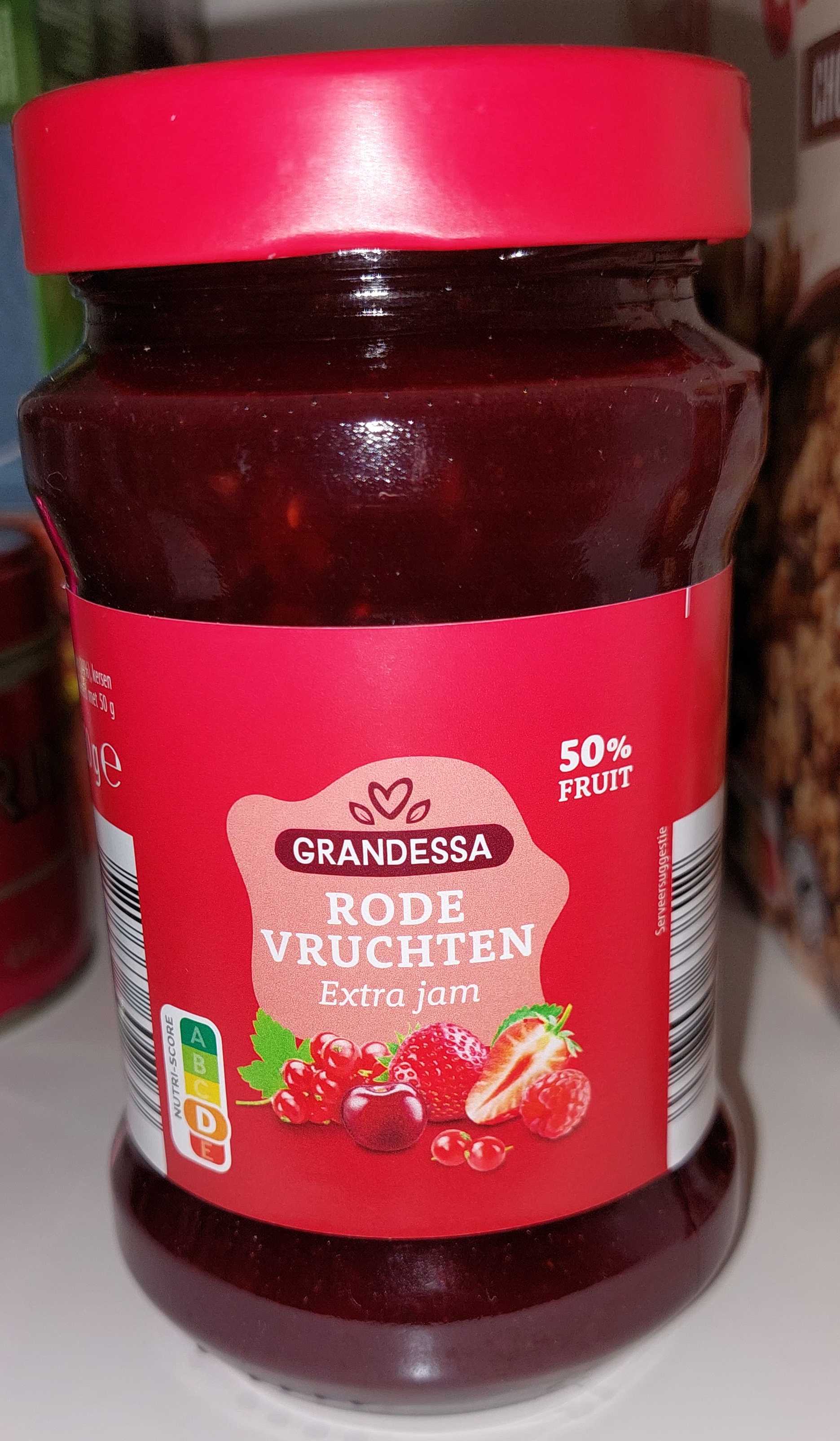 Rode vruchten jam