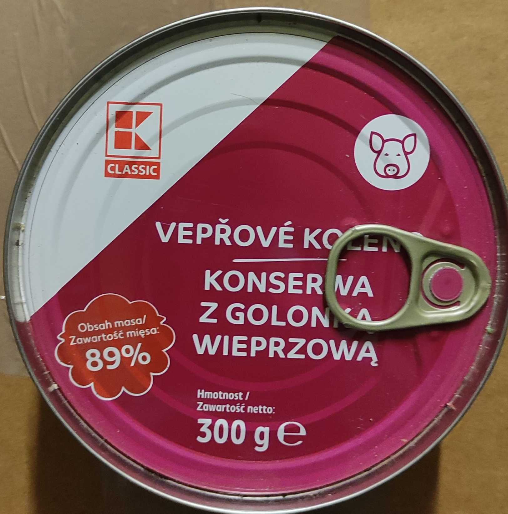 Konserwowa z golonką wieprzową 