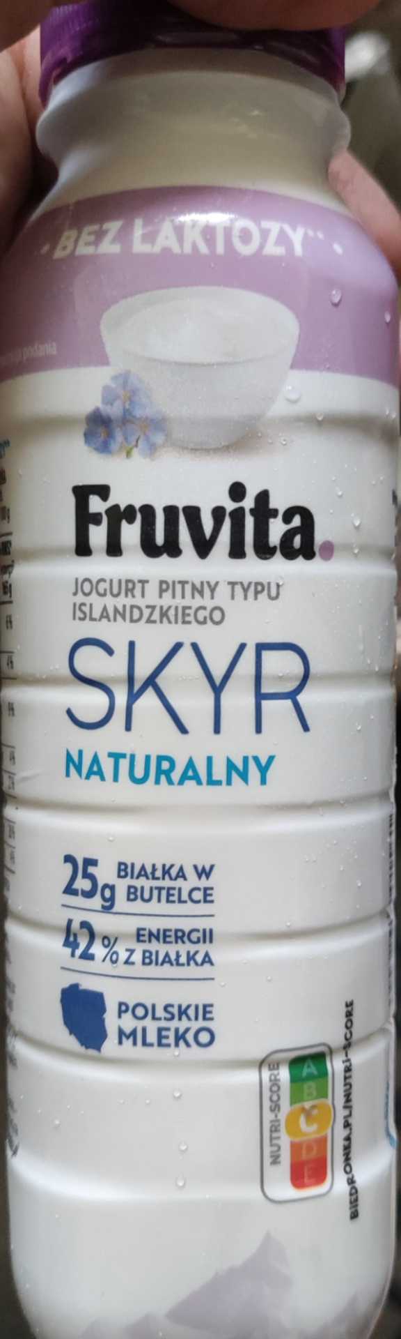 Skyr naturalny bez laktozy