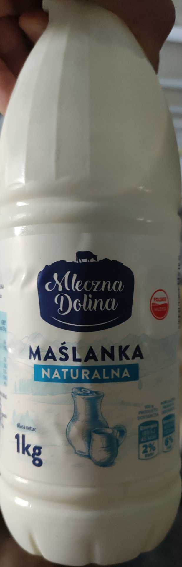 Maślanka naturalna