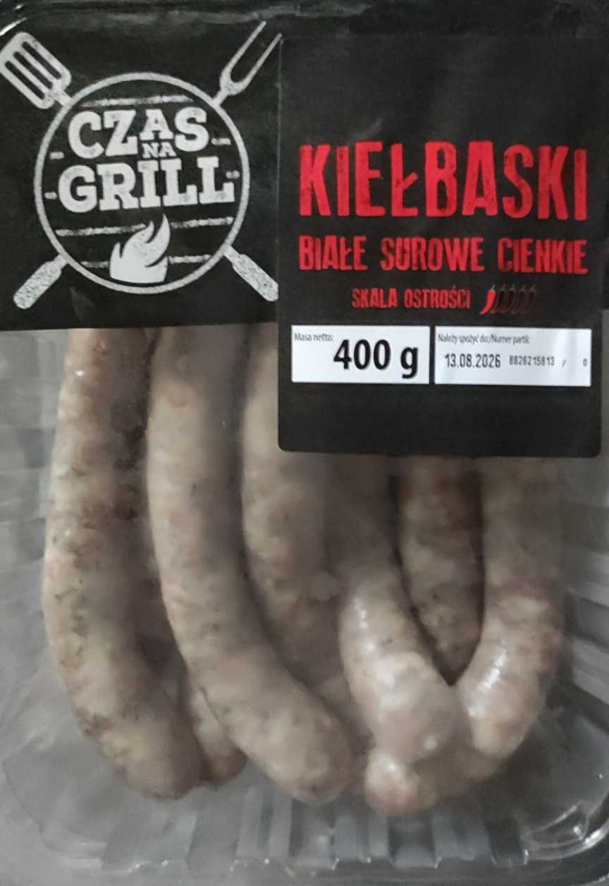 Kiełbaski białe surowe
