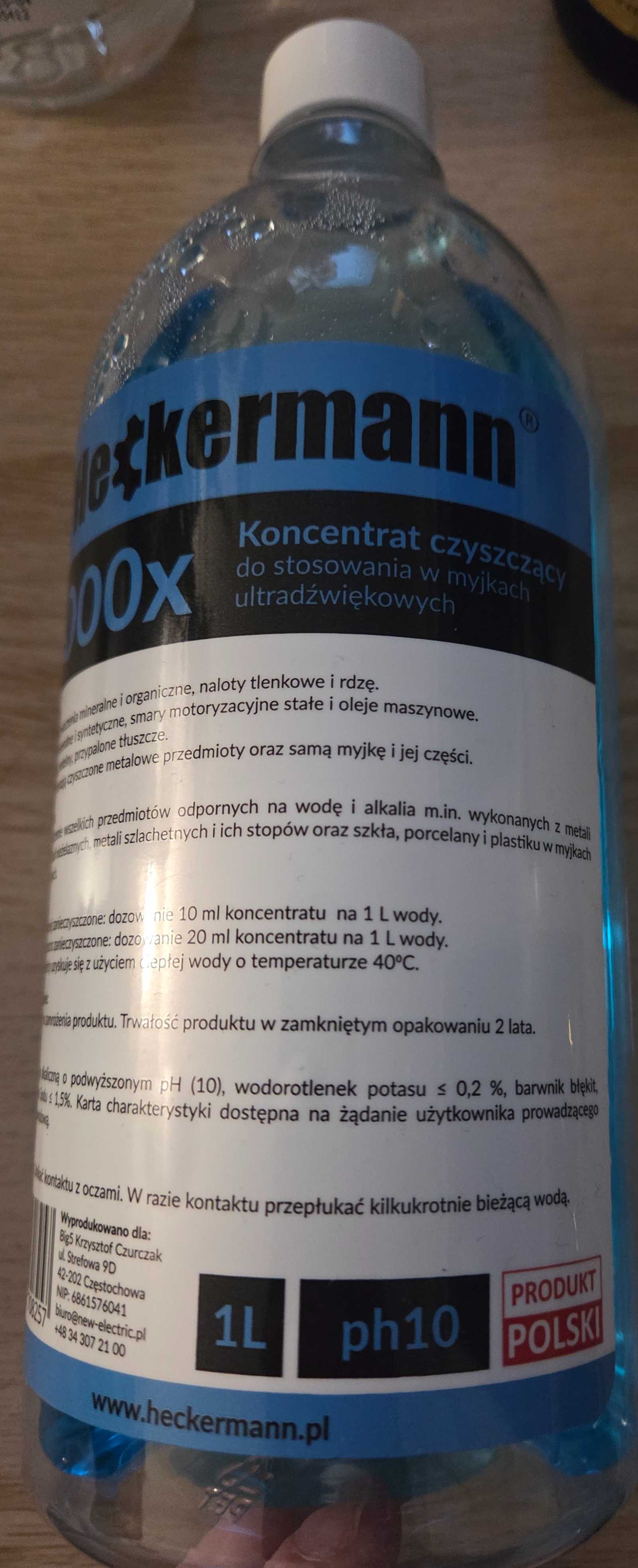 Koncentrat czyszczący ultrasonic
