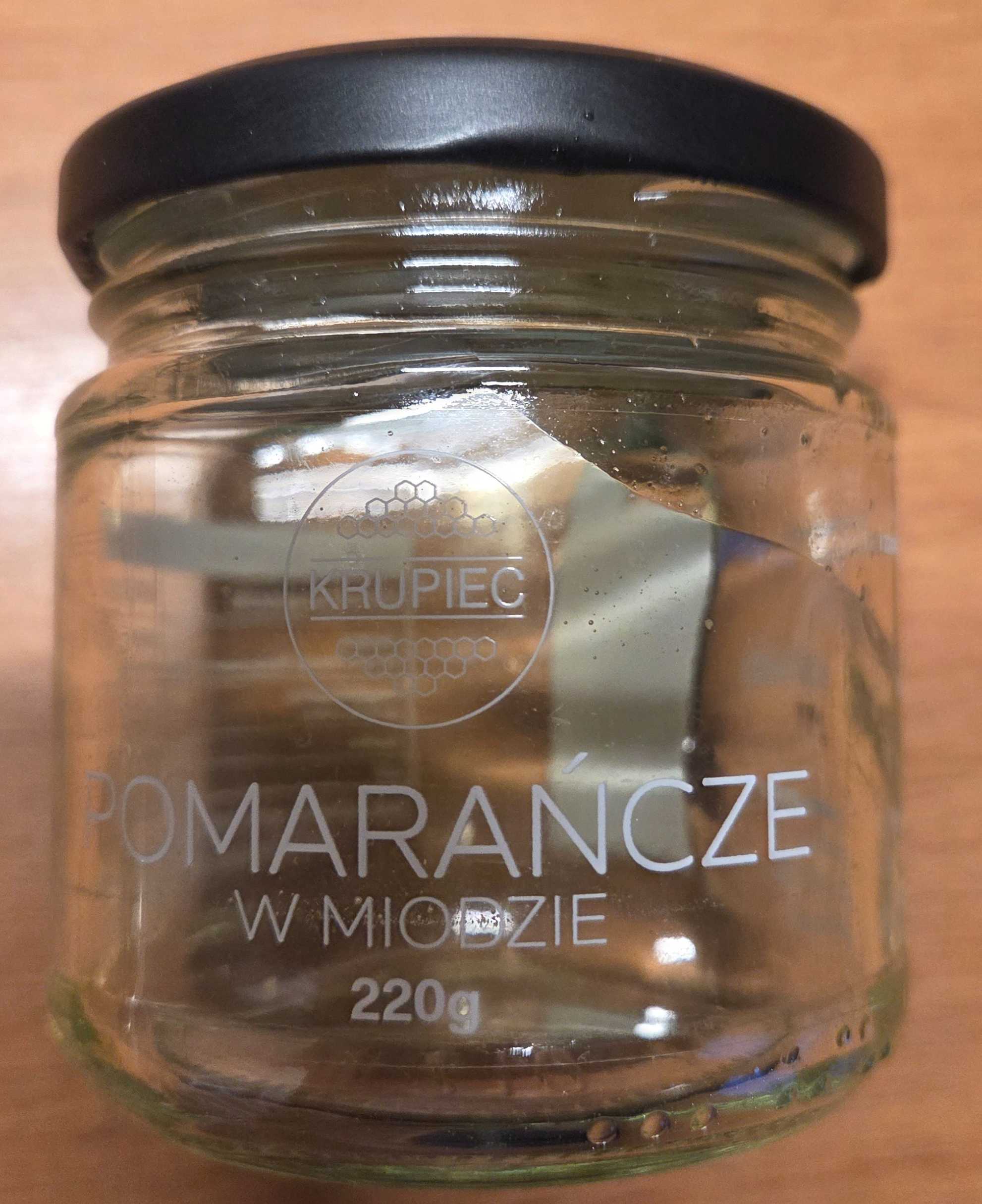 Pomarańcze w miodzie