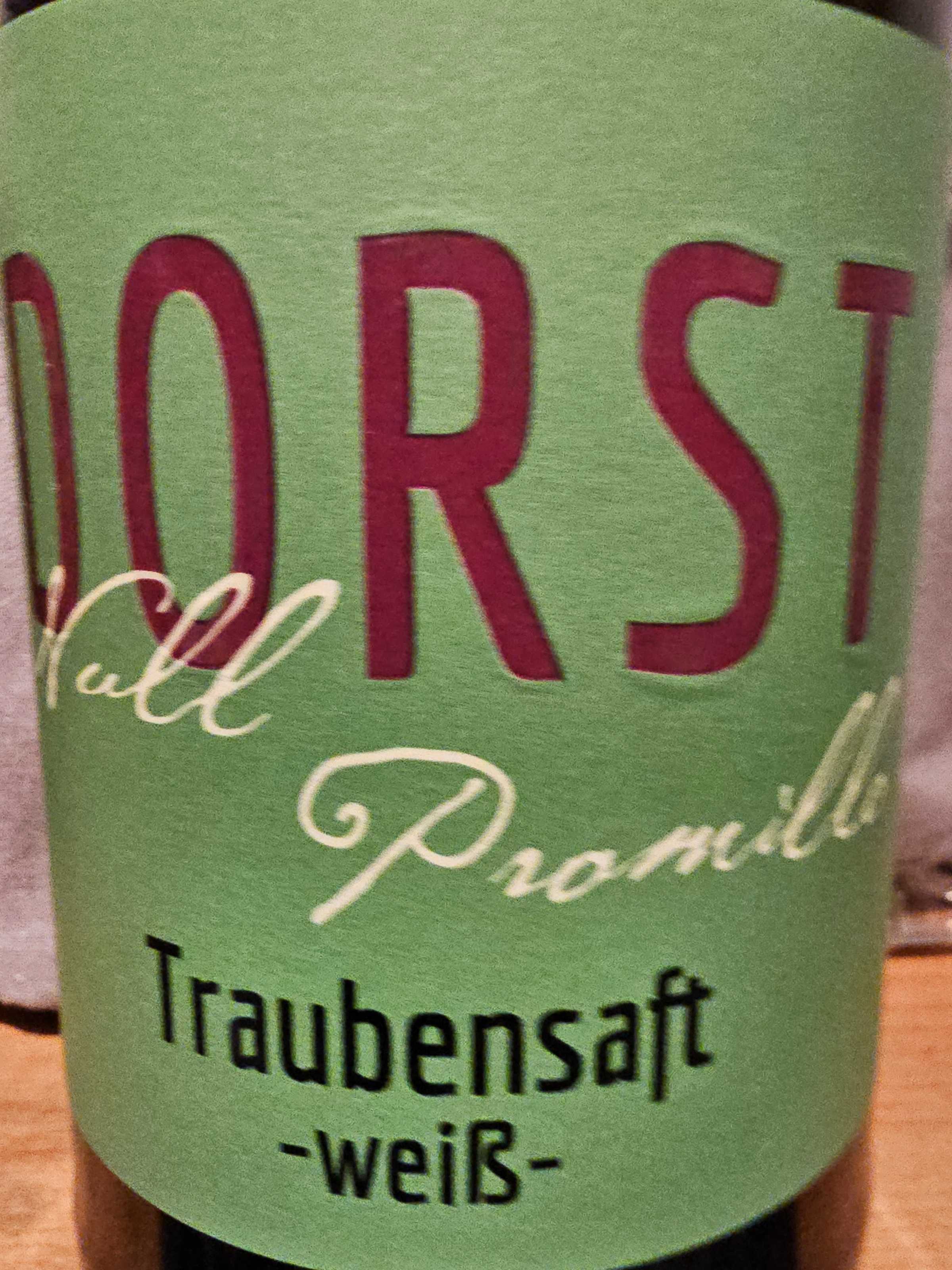 Traubensaft weiß