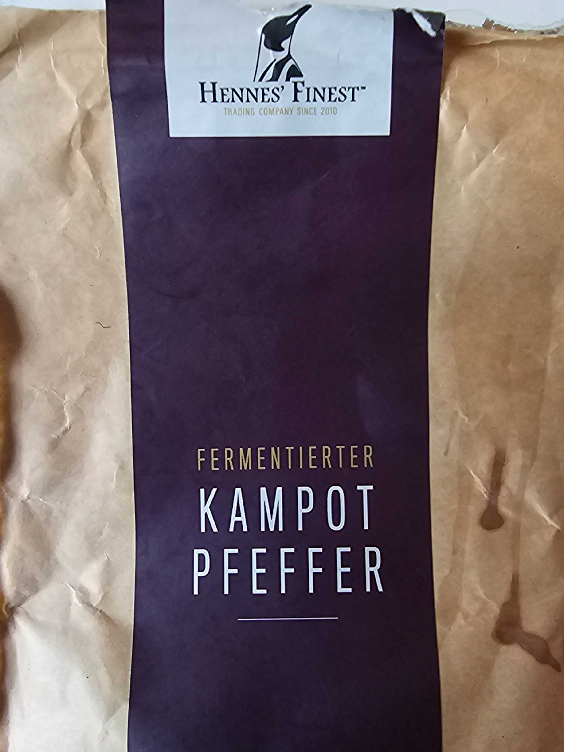 Kampot Pfeffer fermentier
