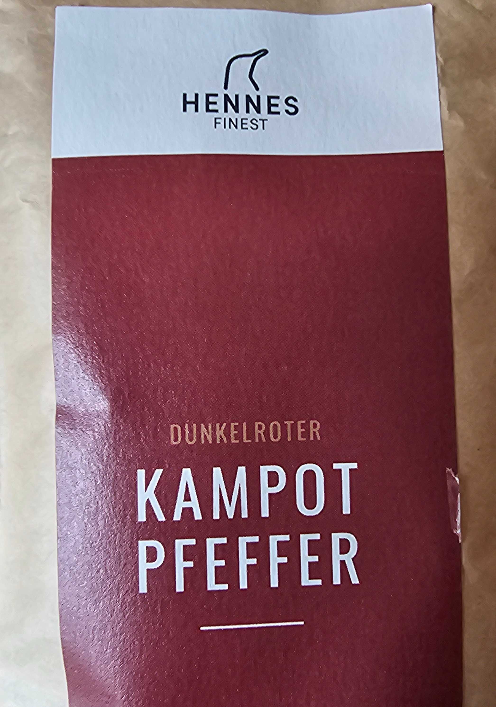 Kampot Pfeffer dunkelrot